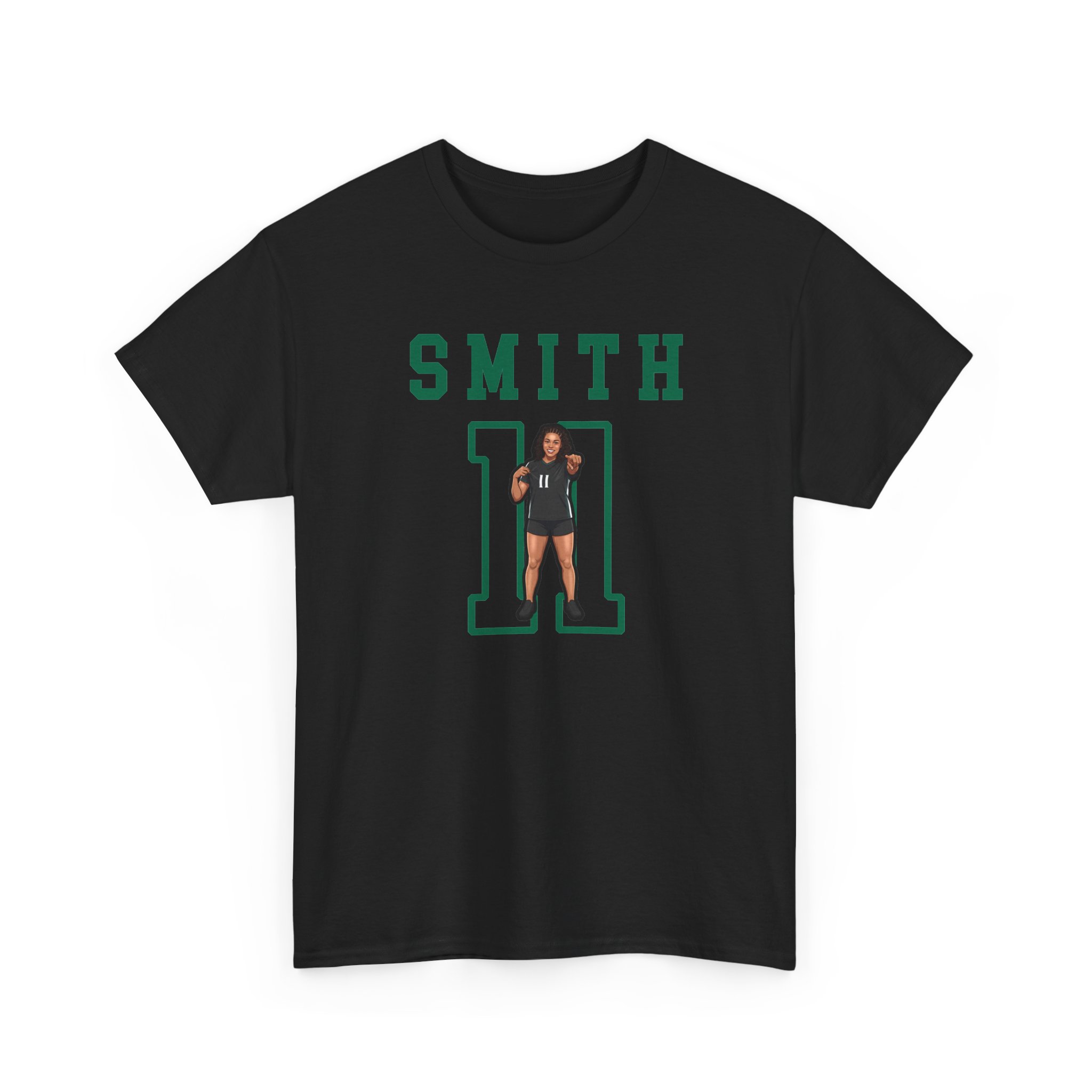 Tee — character_shirsey in Black