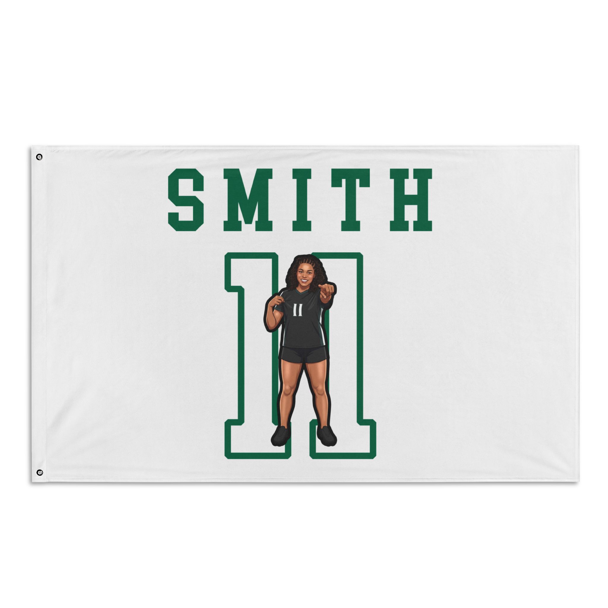 Flag (35 × 56 in) — character_shirsey in Classic