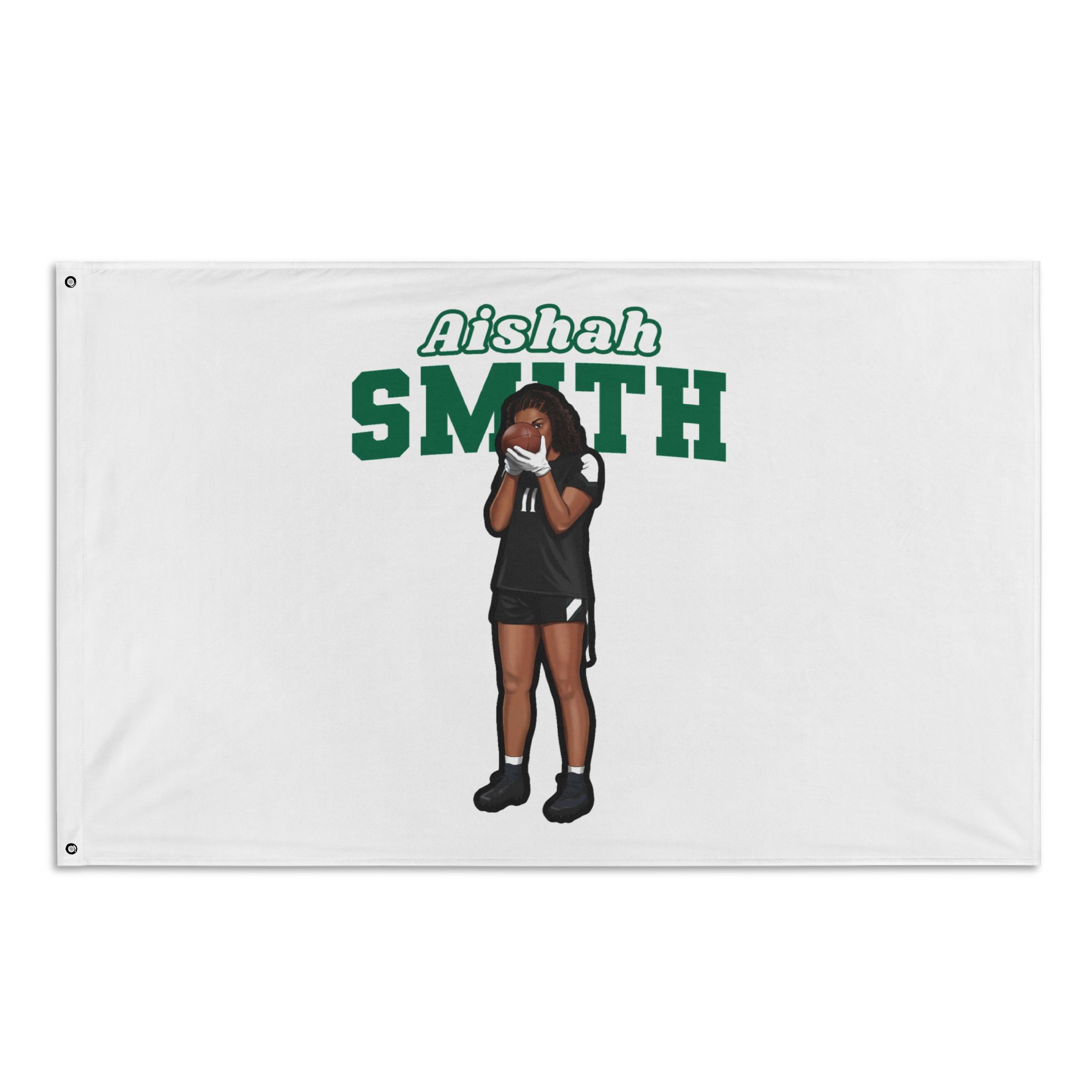 Flag (35 × 56 in) — character_name_arch in Classic