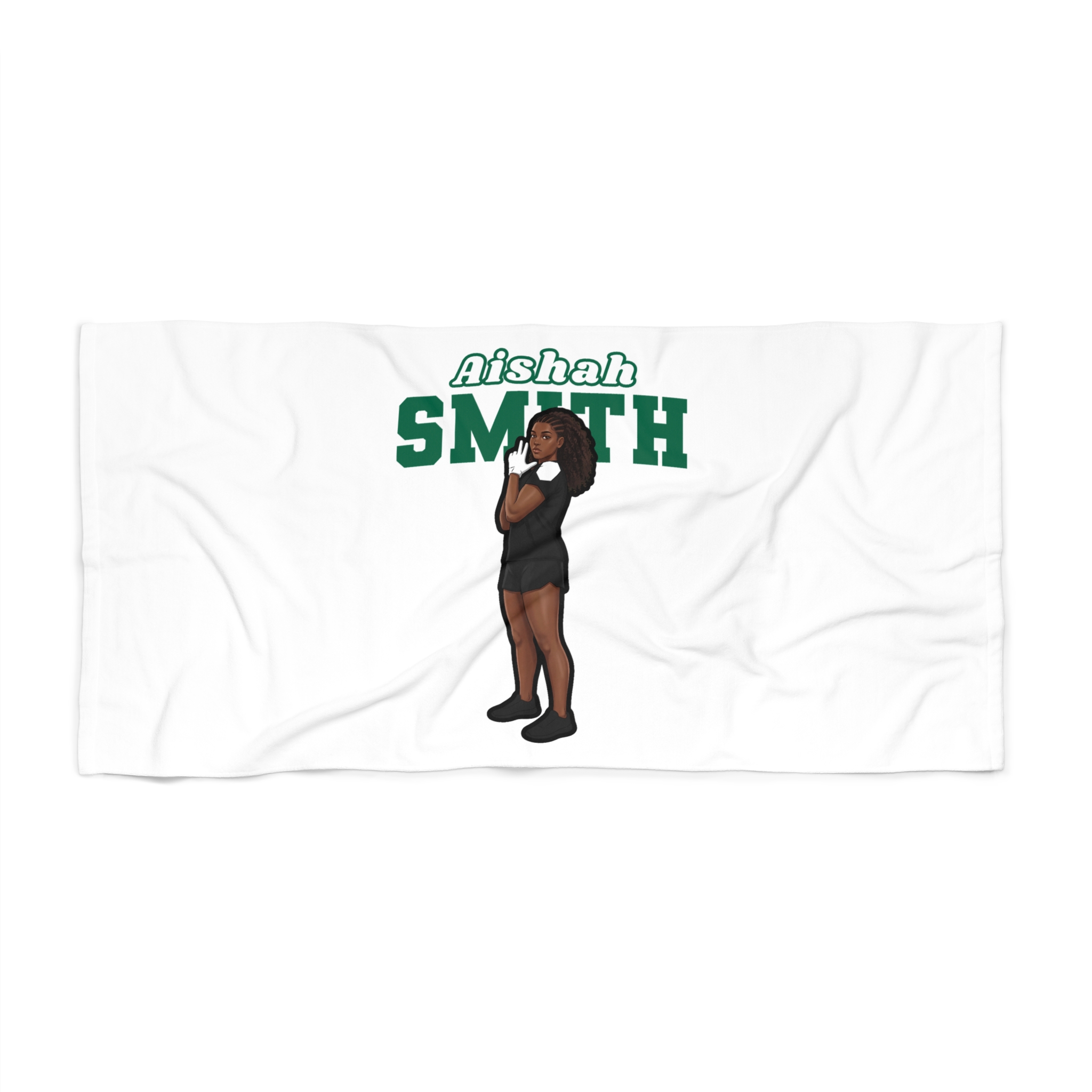 Beach Towel — character_name_arch in Classic