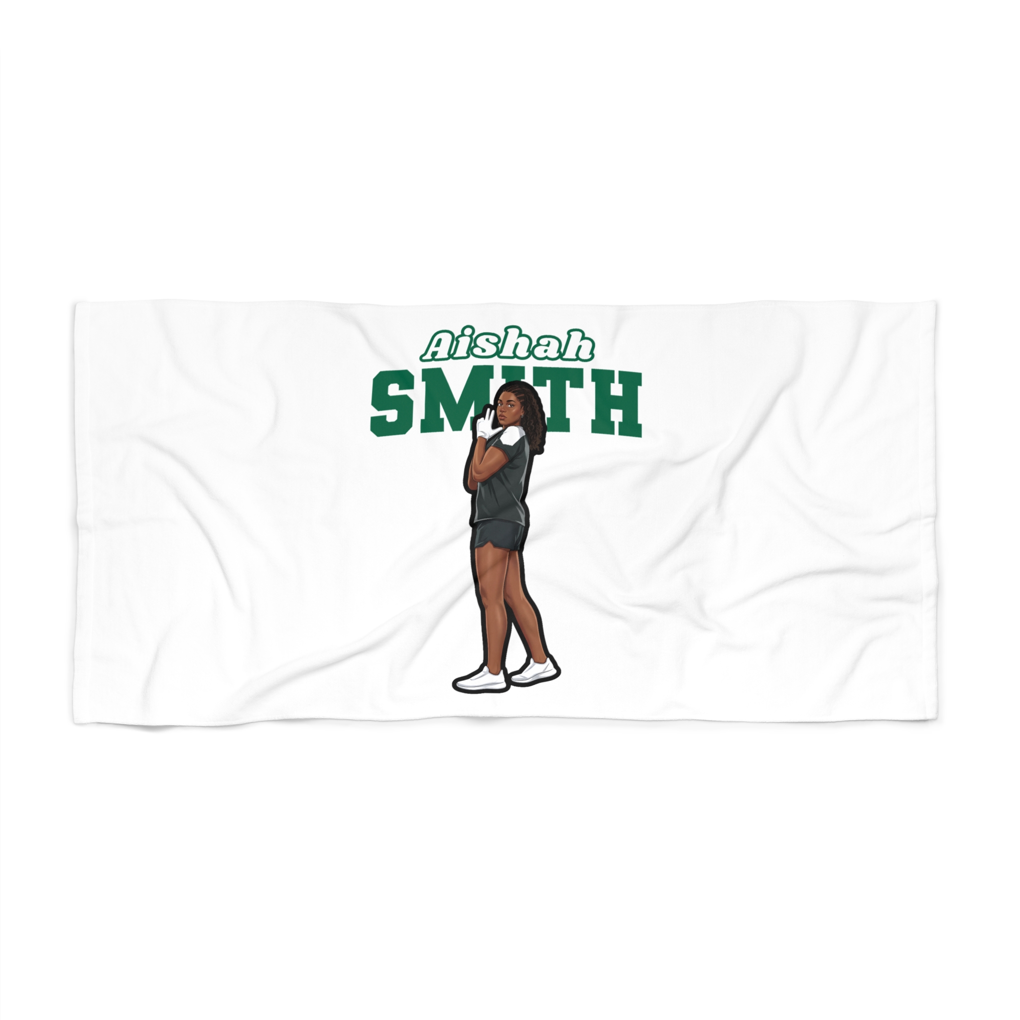 Beach Towel — character_name_arch in Classic
