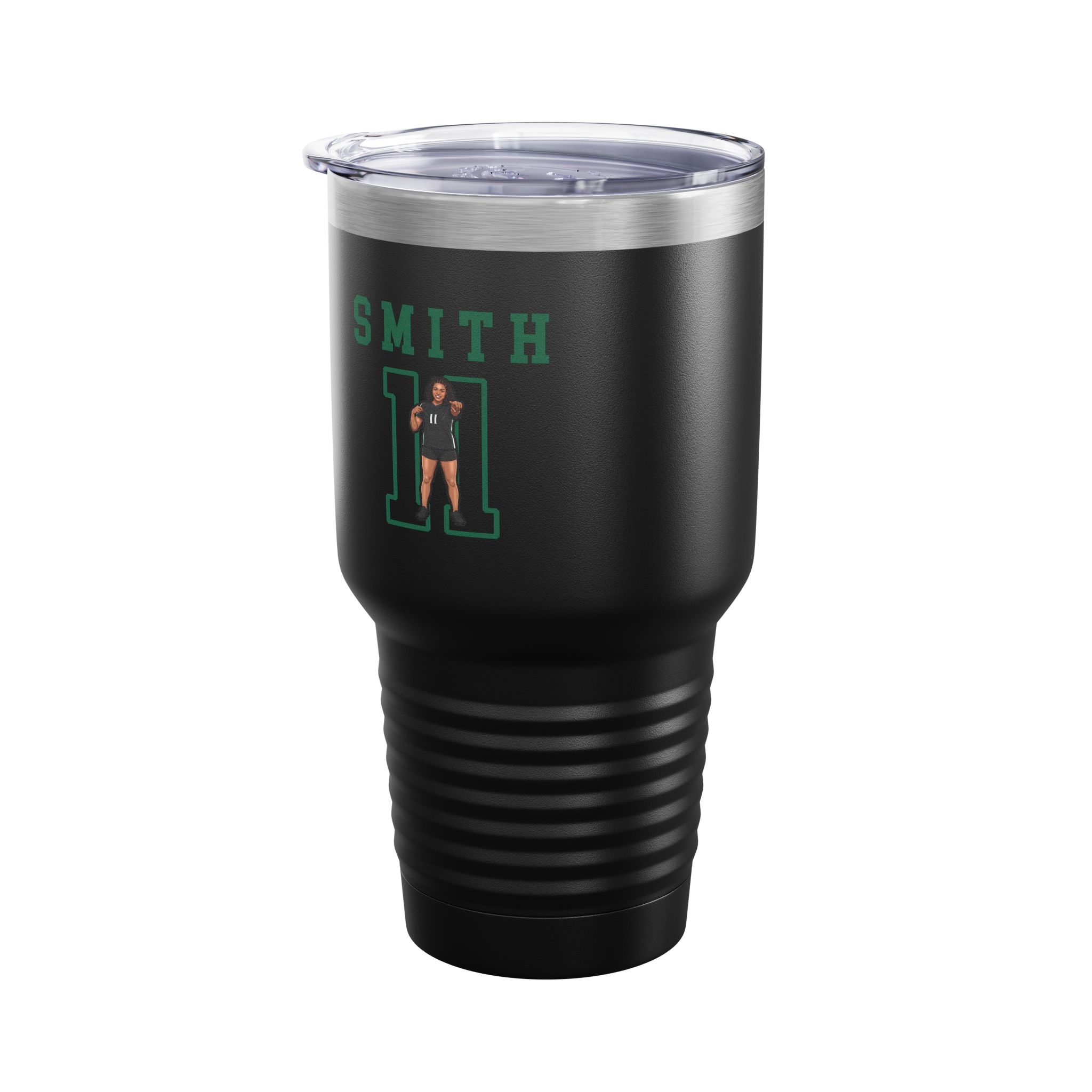 30oz Tumbler — character_shirsey in Black