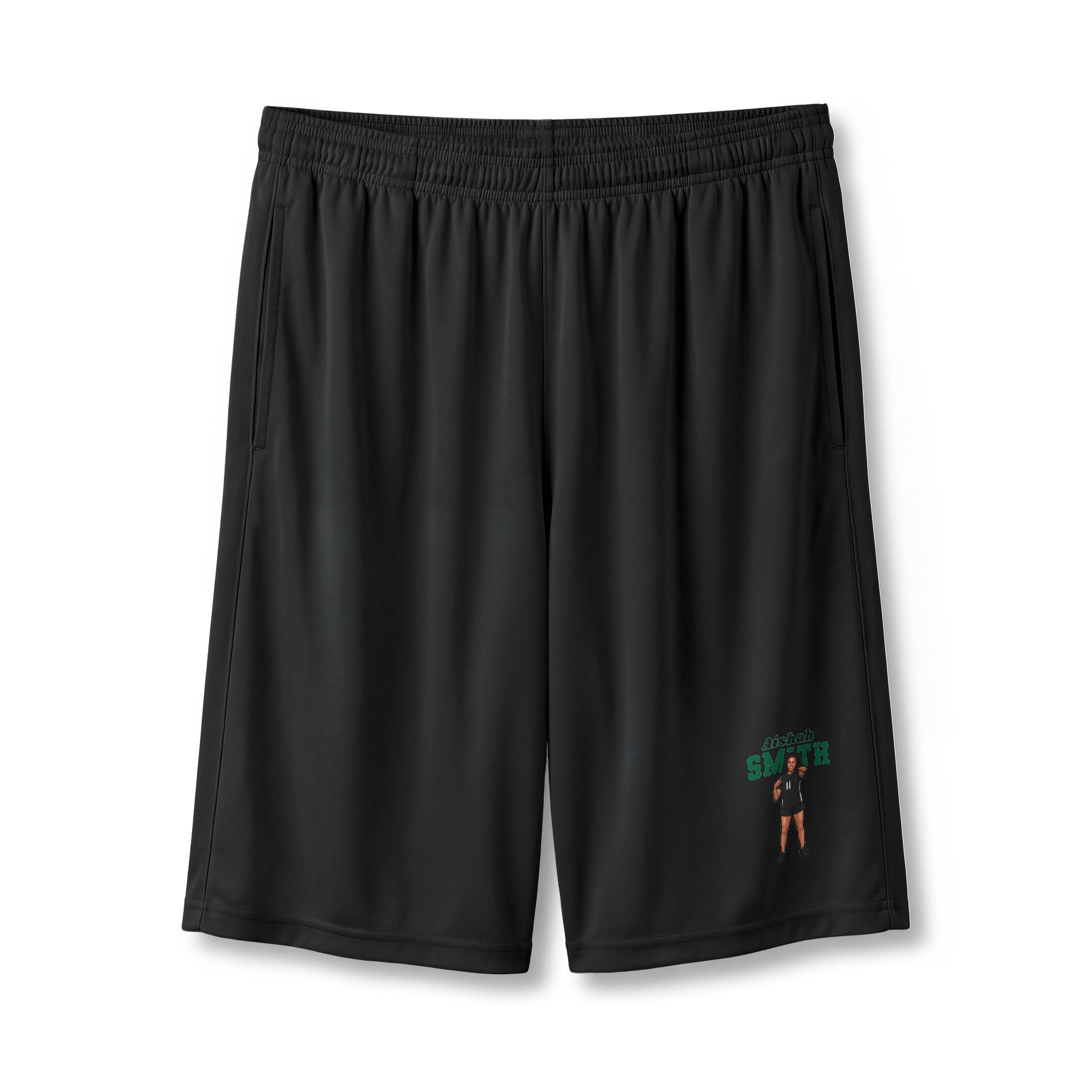 Shorts — character_name_arch in Black
