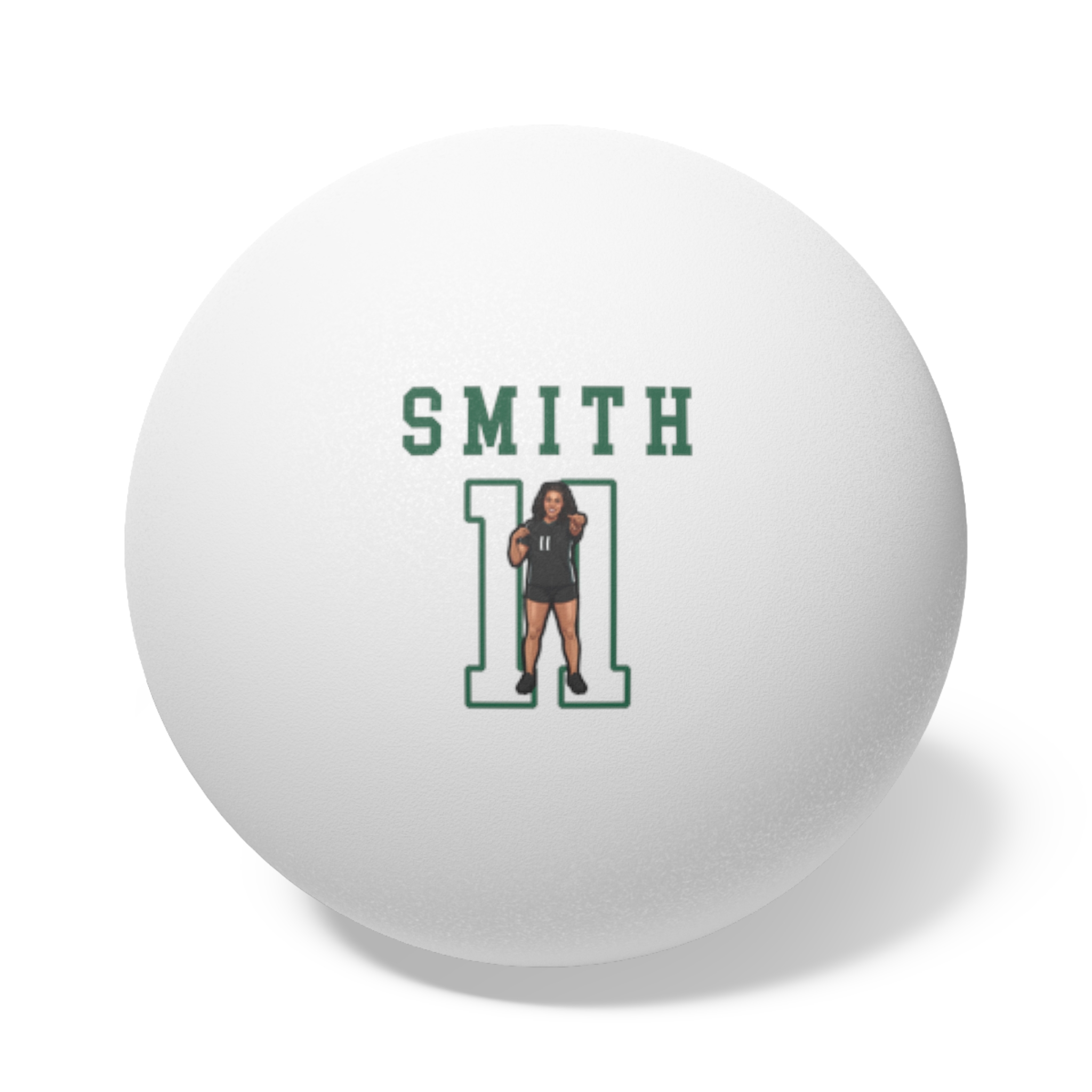 Ping Pong Balls, 6 pcs — character_shirsey in White