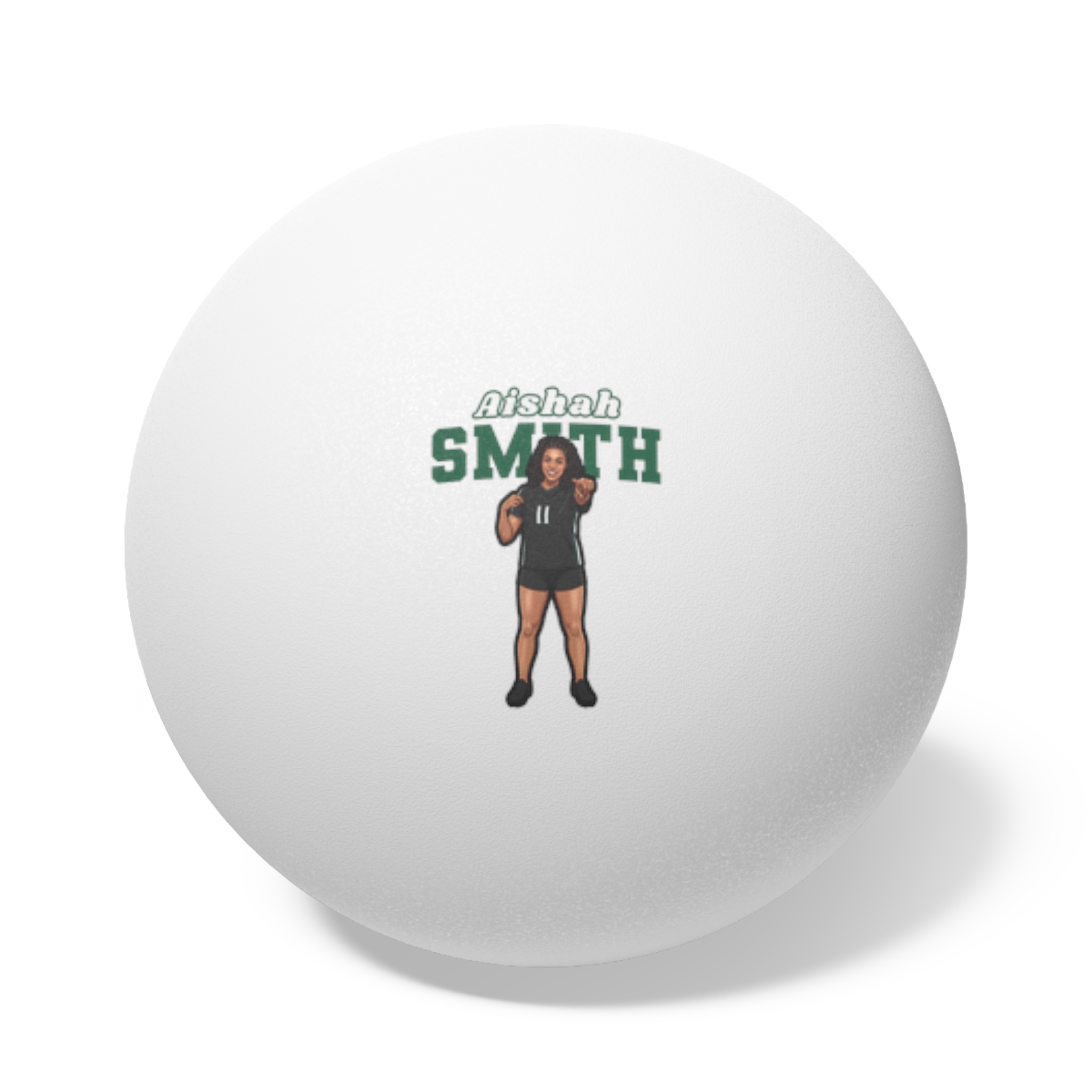 Ping Pong Balls, 6 pcs — character_name_arch in White