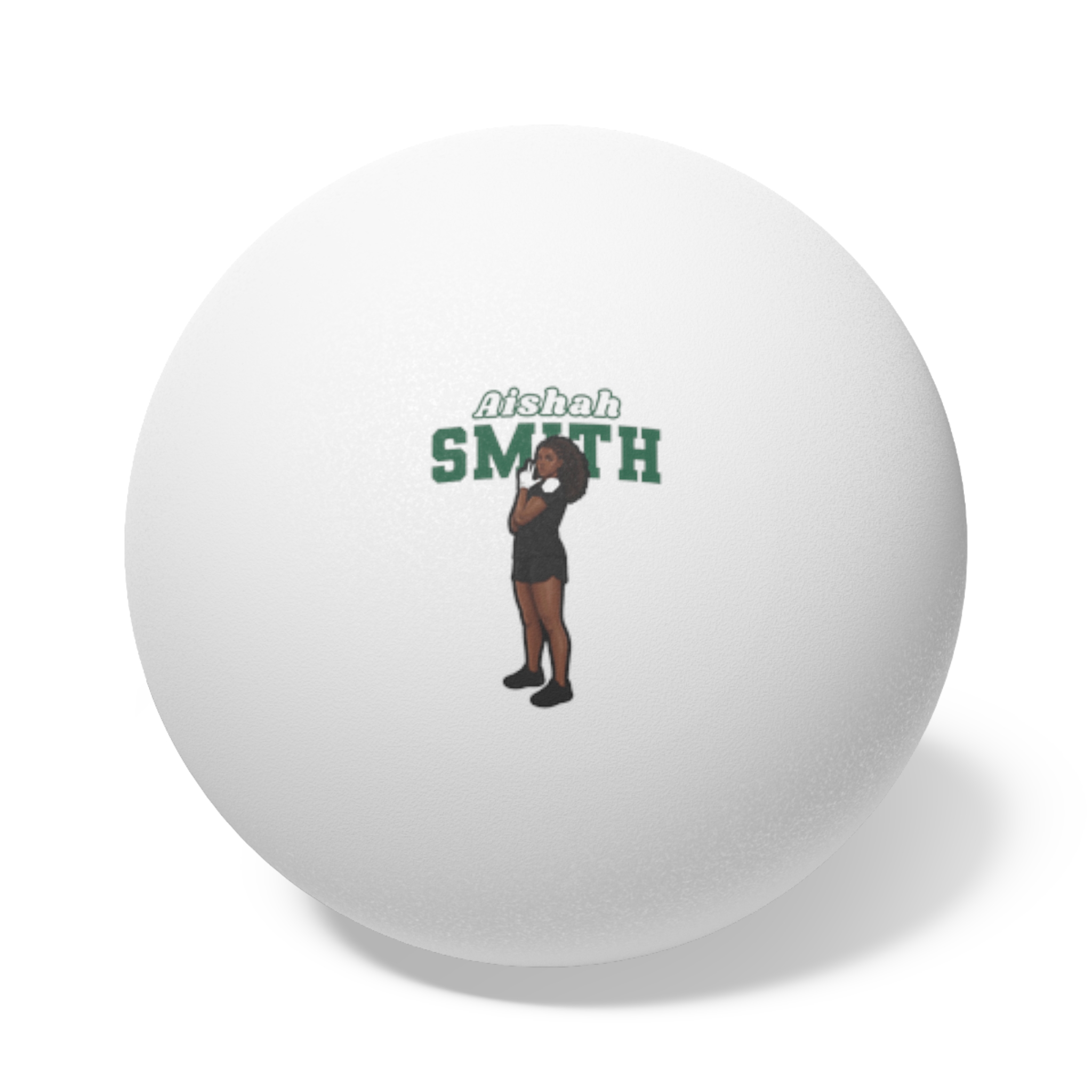 Ping Pong Balls, 6 pcs — character_name_arch in White