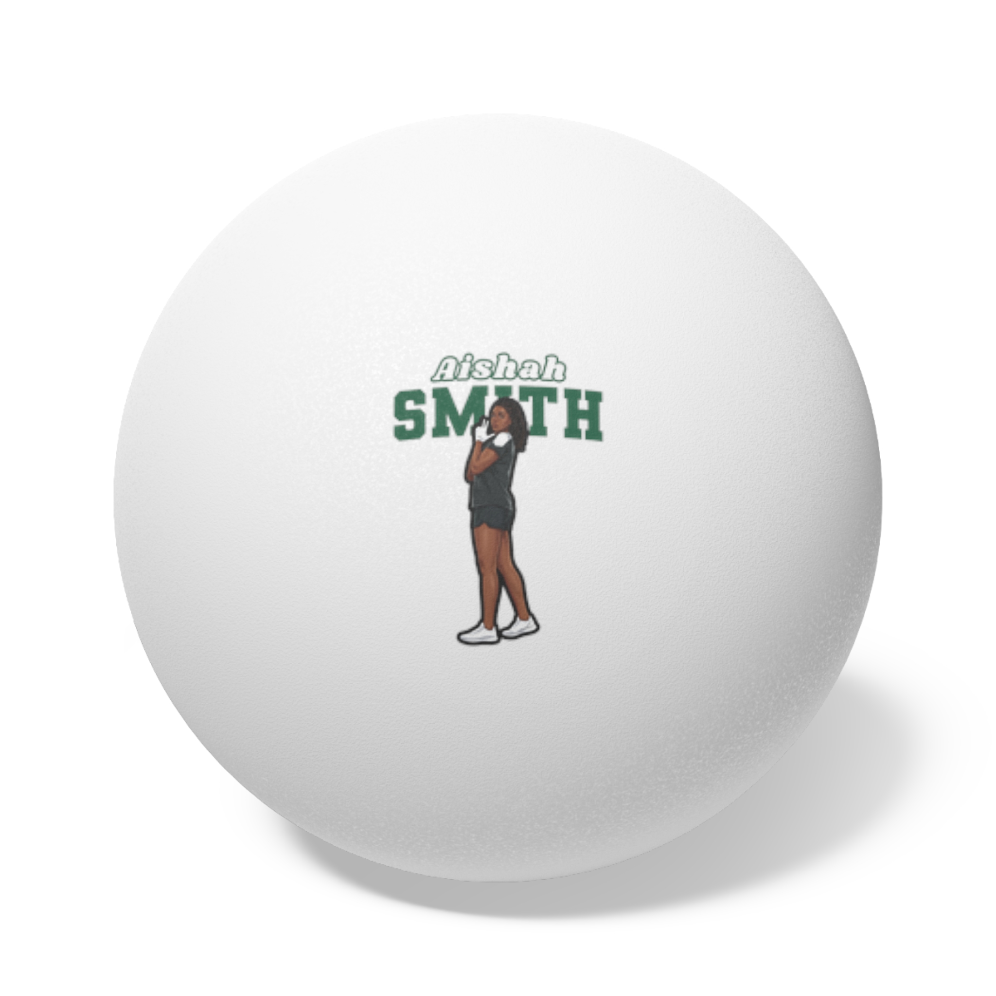 Ping Pong Balls, 6 pcs — character_name_arch in White