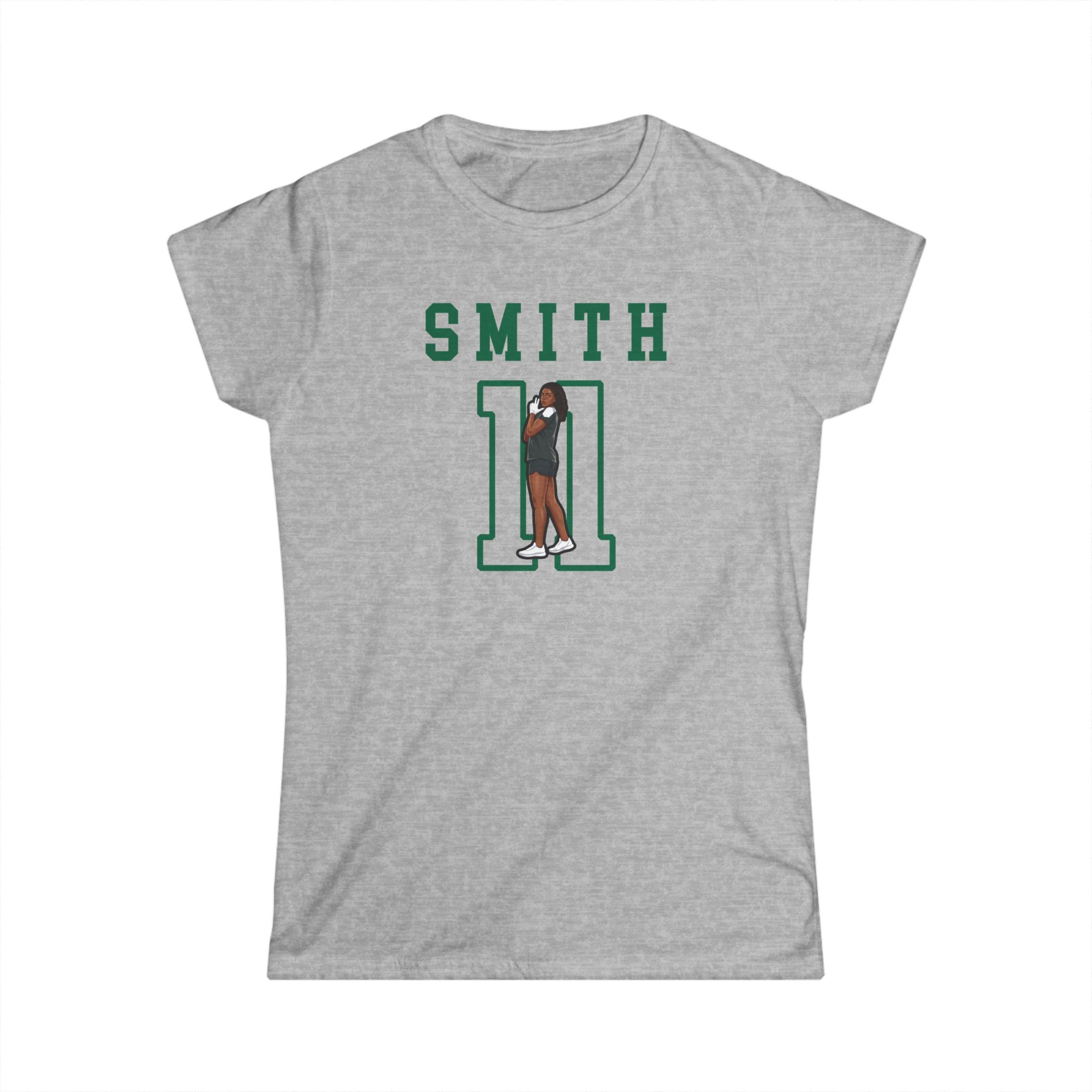 Women's Softstyle Tee — character_shirsey in Grey