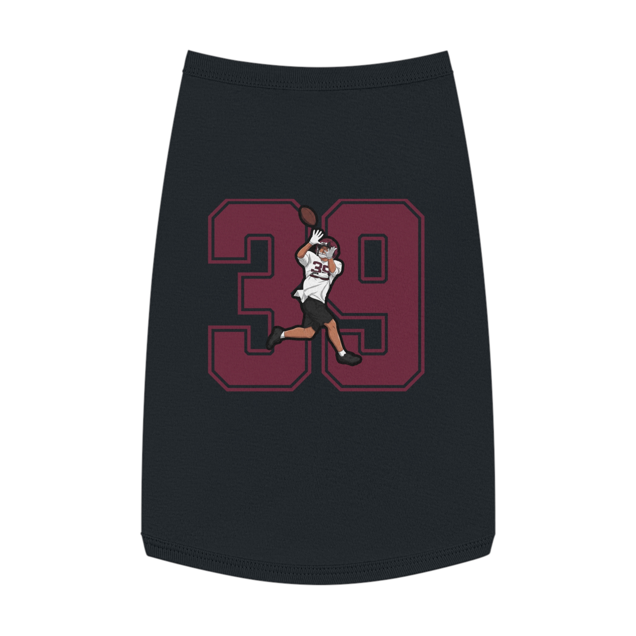 Pet Tank Top — character_number in White