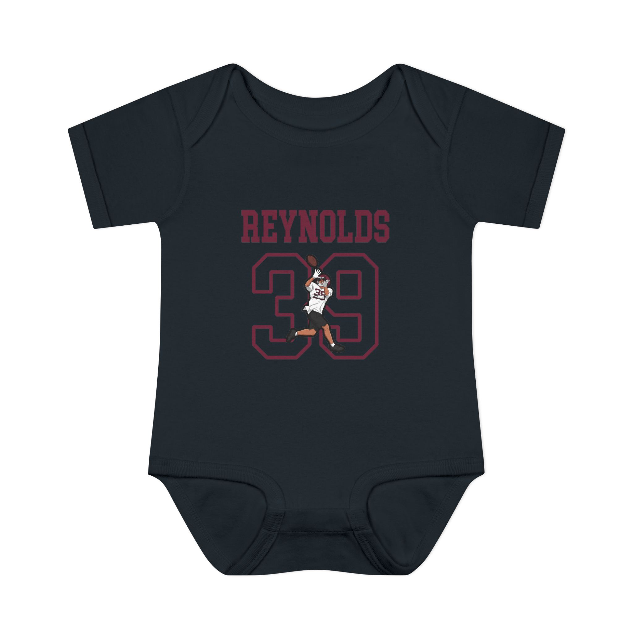 Baby Onesie — character_shirsey in Black