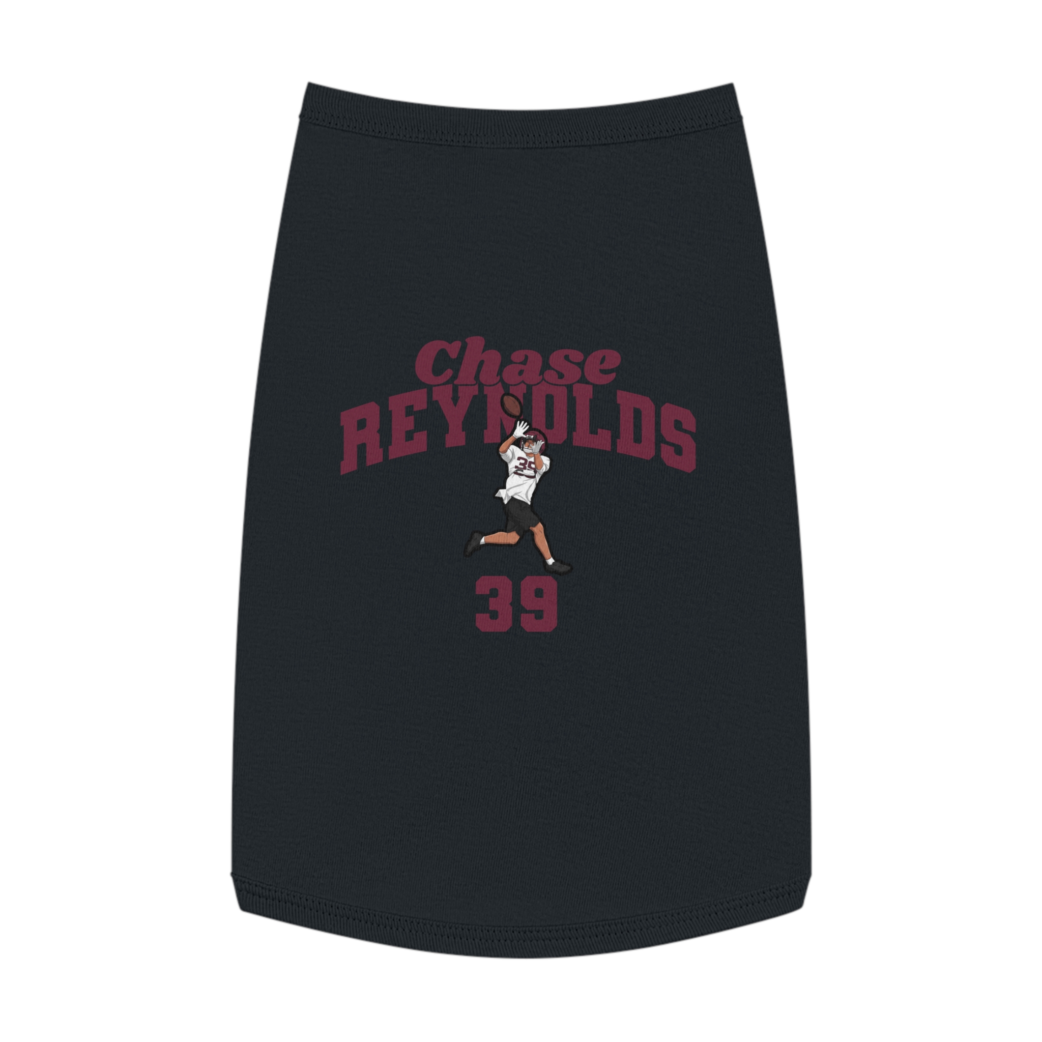 Pet Tank Top — character_signature_arch in Black