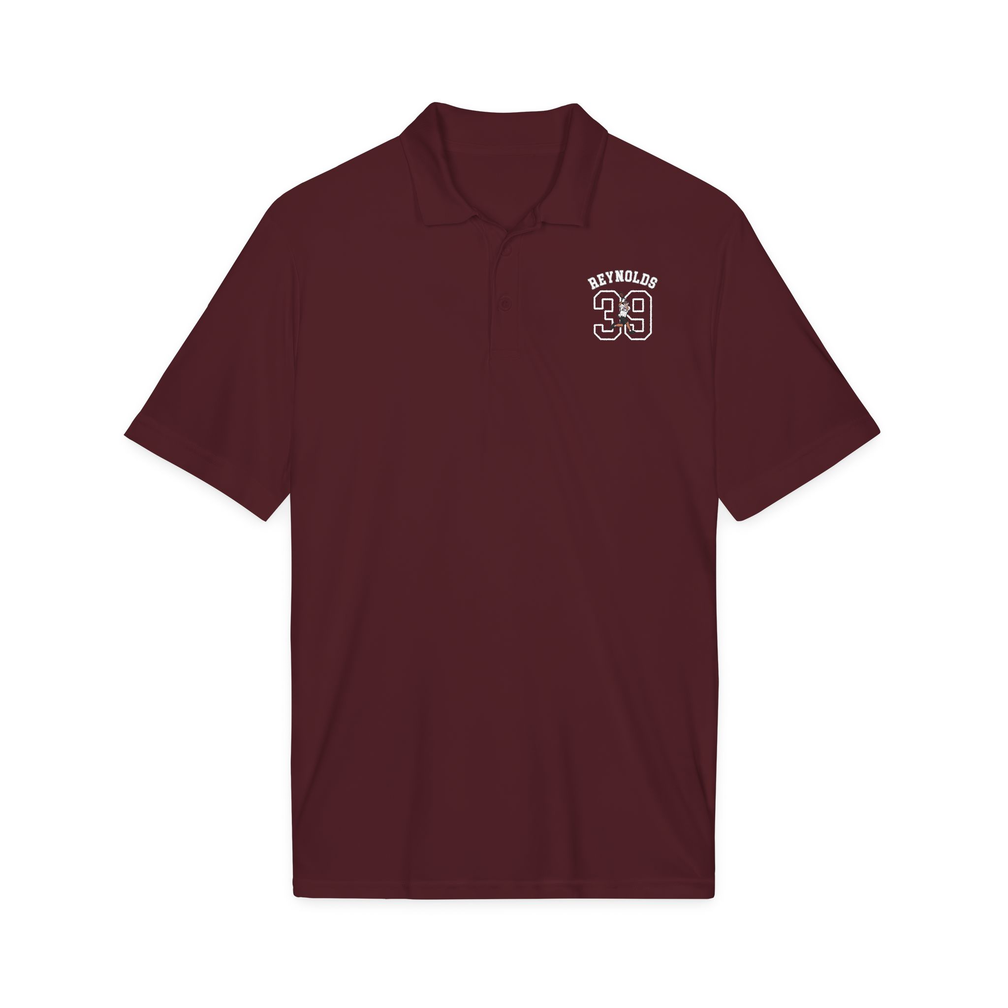 Polo — character_shirsey_arch in Maroon