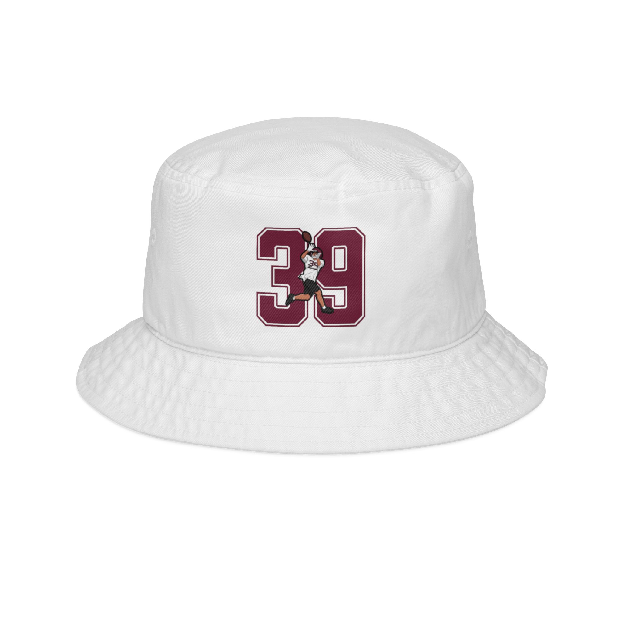 Bucket Hat — character_number in White