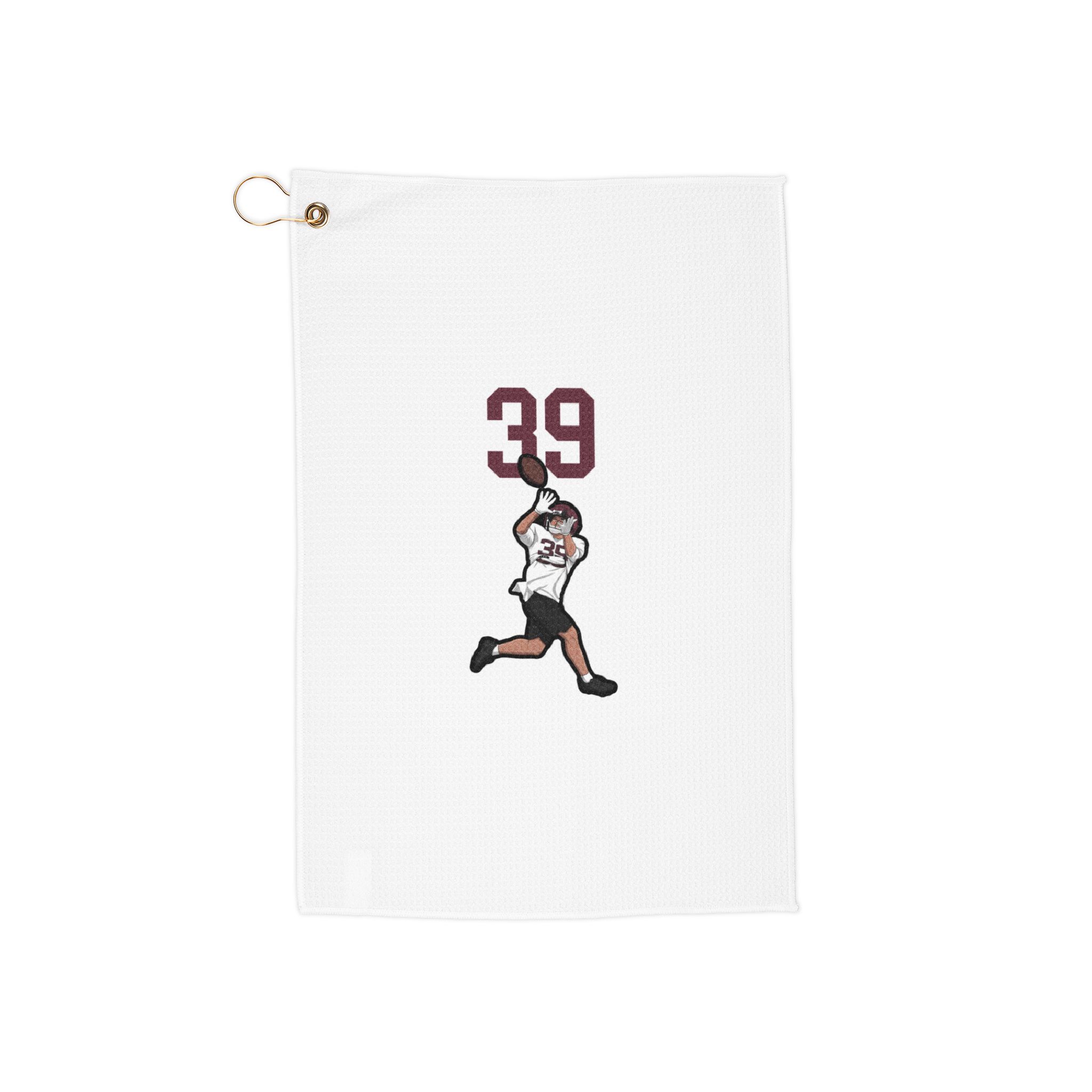 Golf Towel — character_number_top in Classic