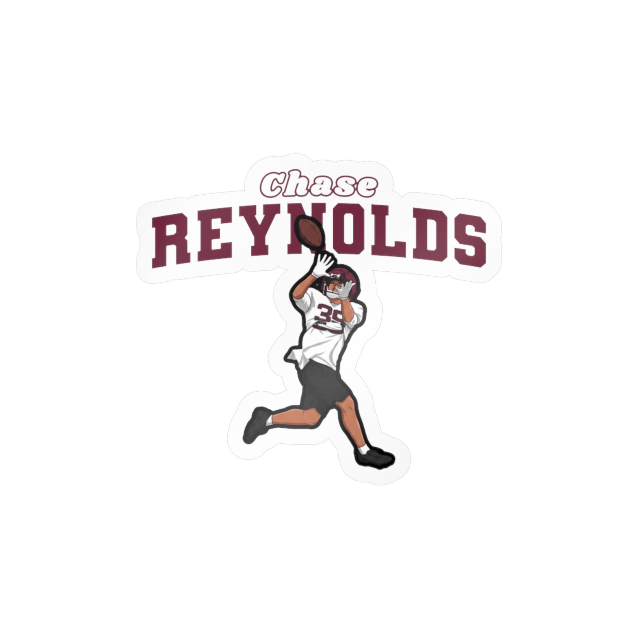 Vinyl Sticker — character_name_arch in Classic