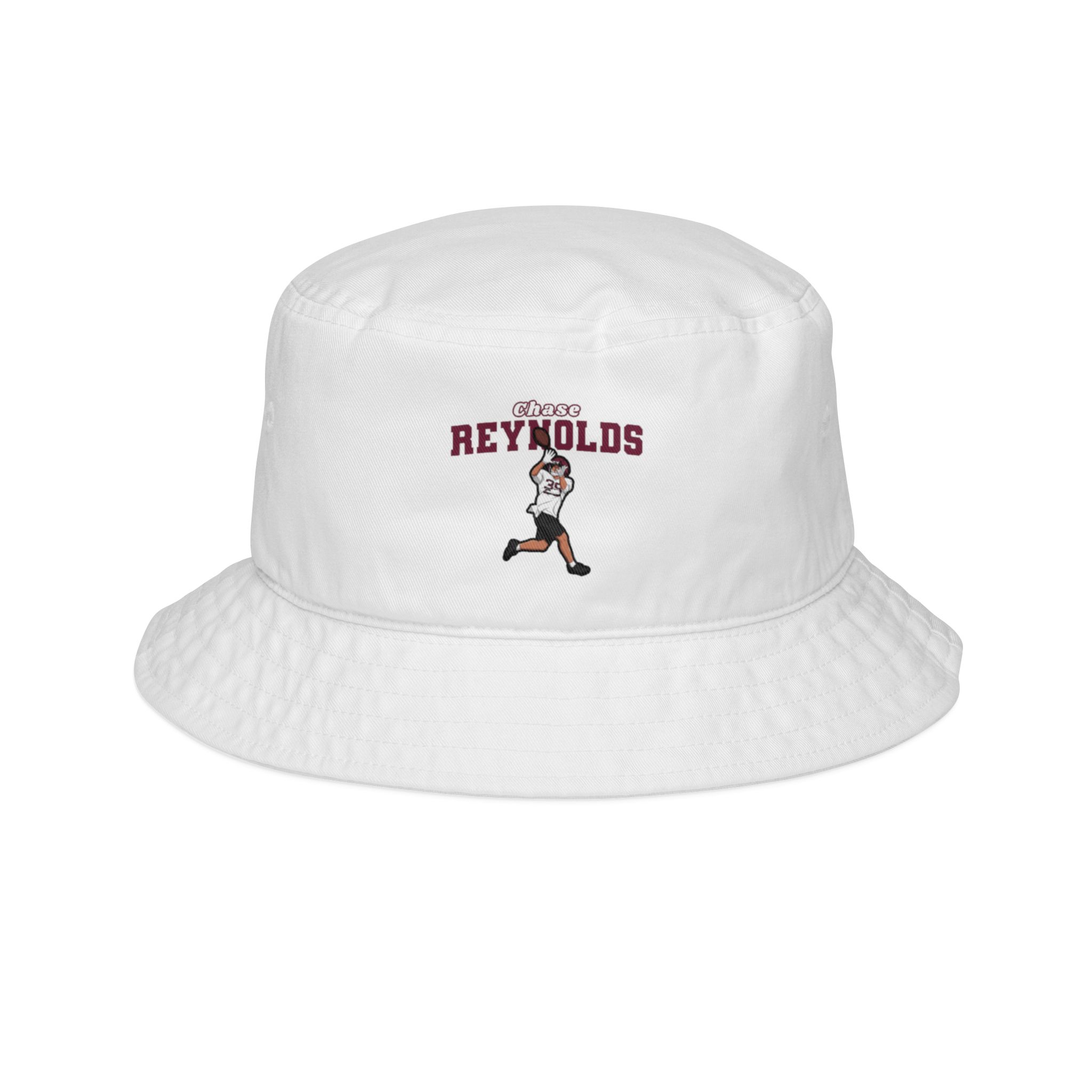 Bucket Hat — character_name_arch in White