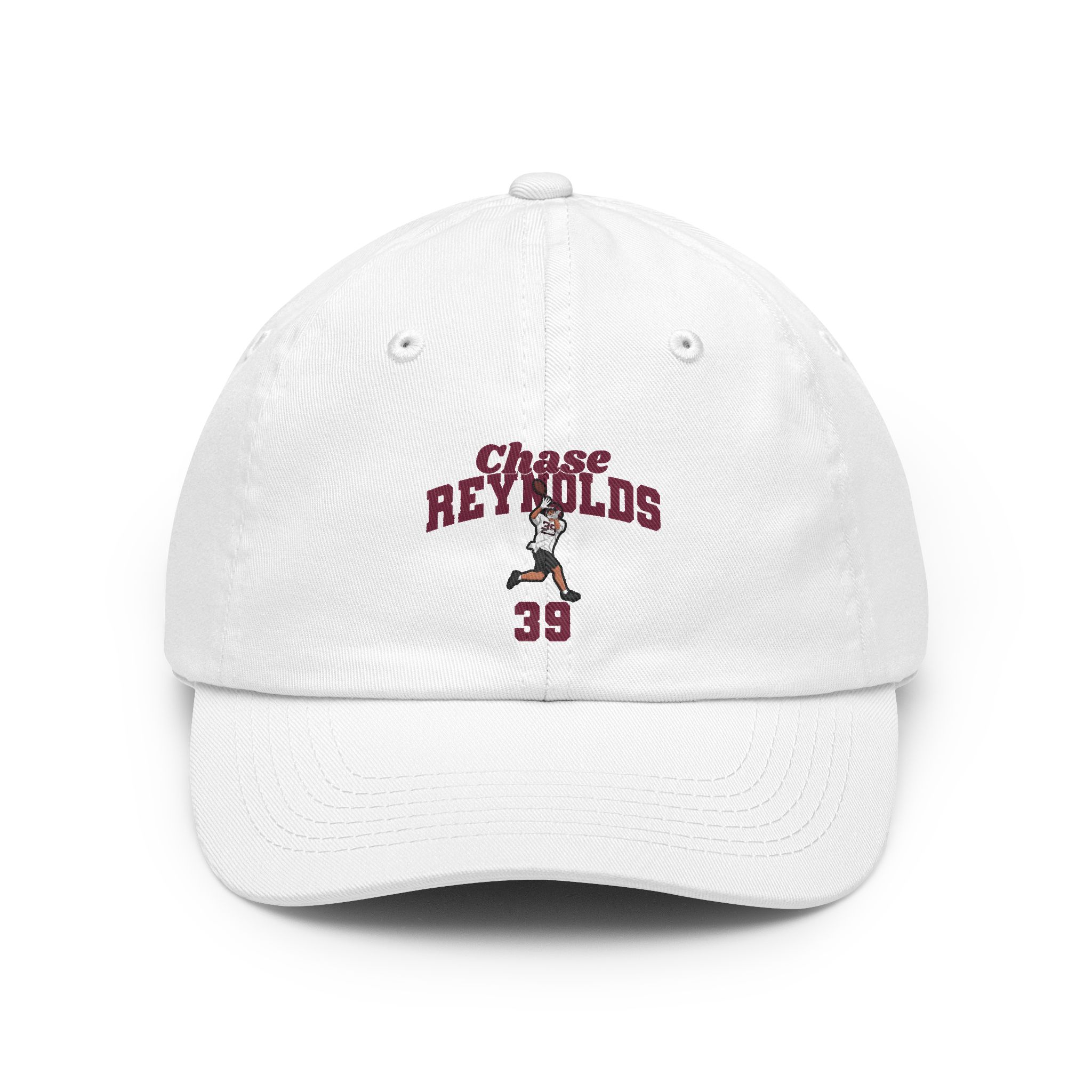 Classic Cap — character_signature_arch in White