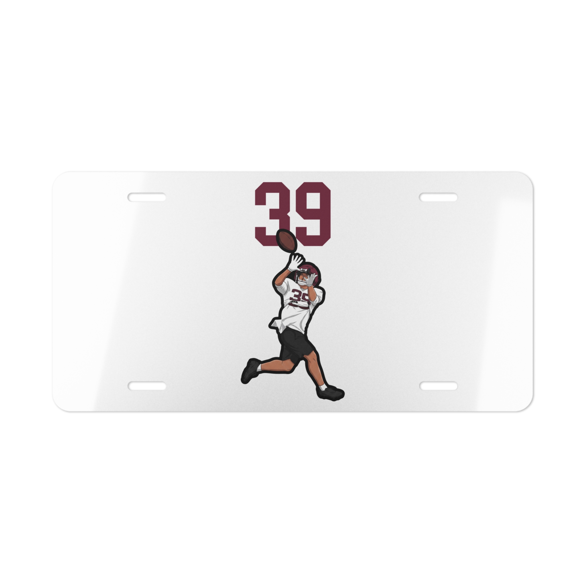 License Plate — character_number_top in Classic