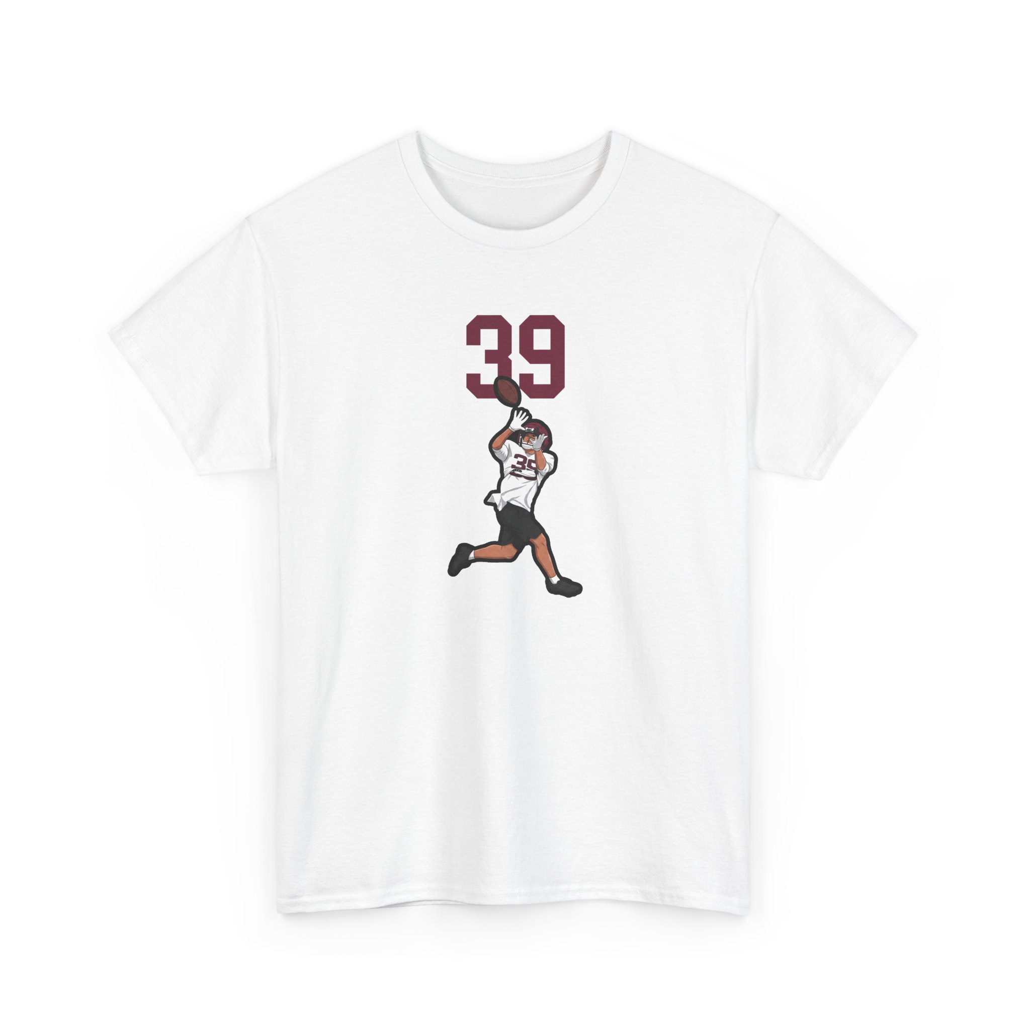 Tee — character_number_top in White