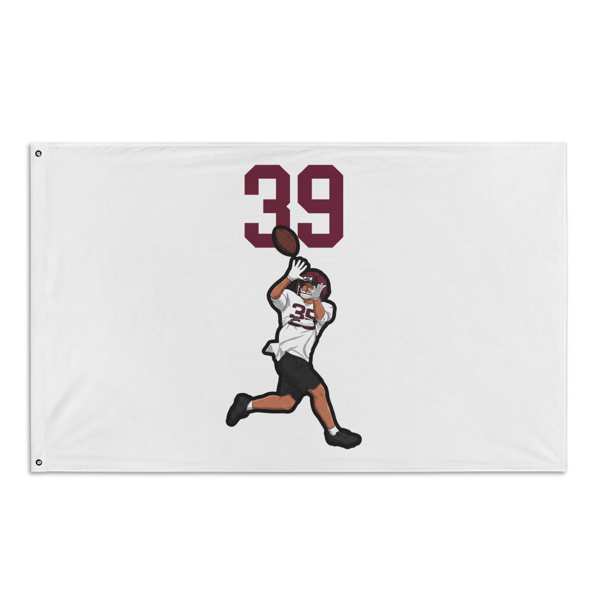 Flag (35 × 56 in) — character_number_top in Classic