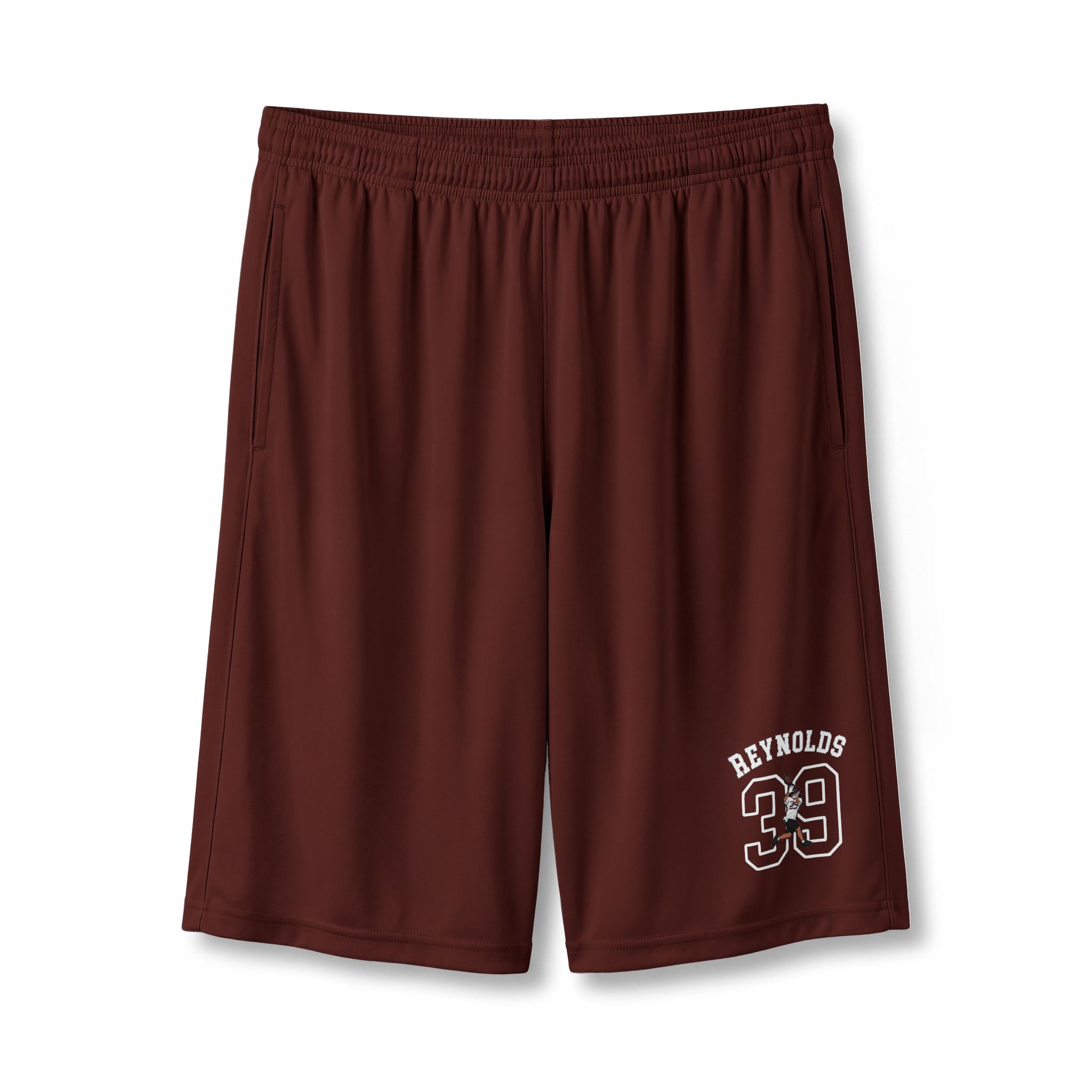 Shorts — character_shirsey_arch in Maroon