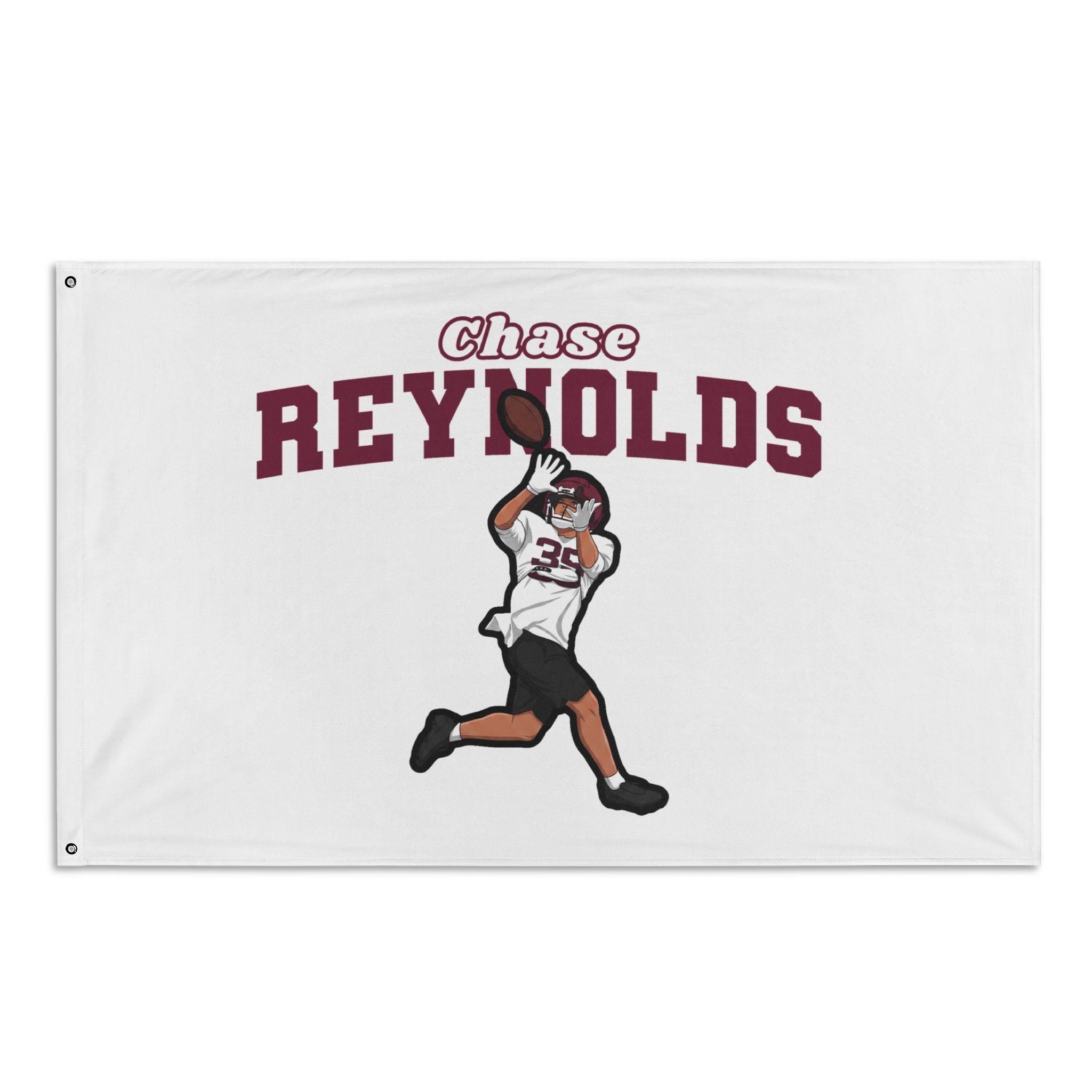 Flag (35 × 56 in) — character_name_arch in Classic