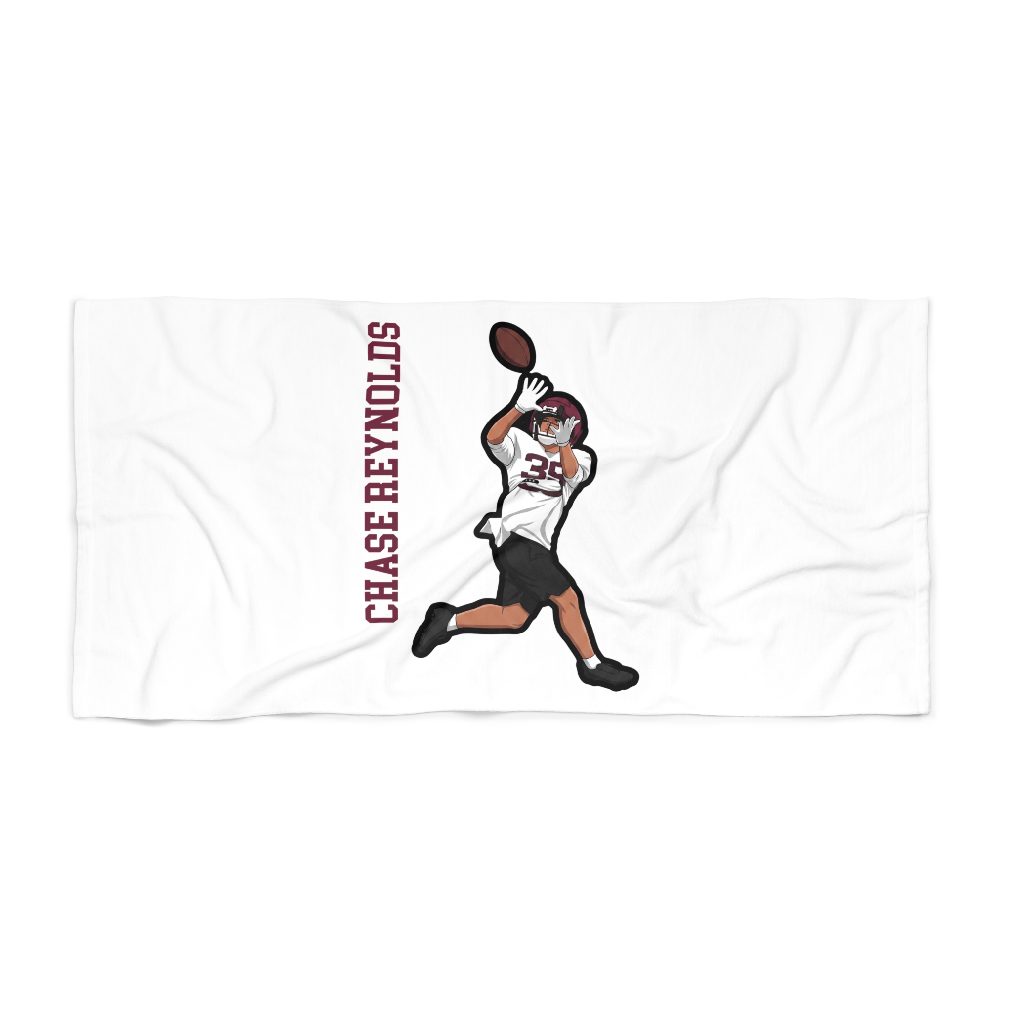 Beach Towel — character_name_vertical in Classic