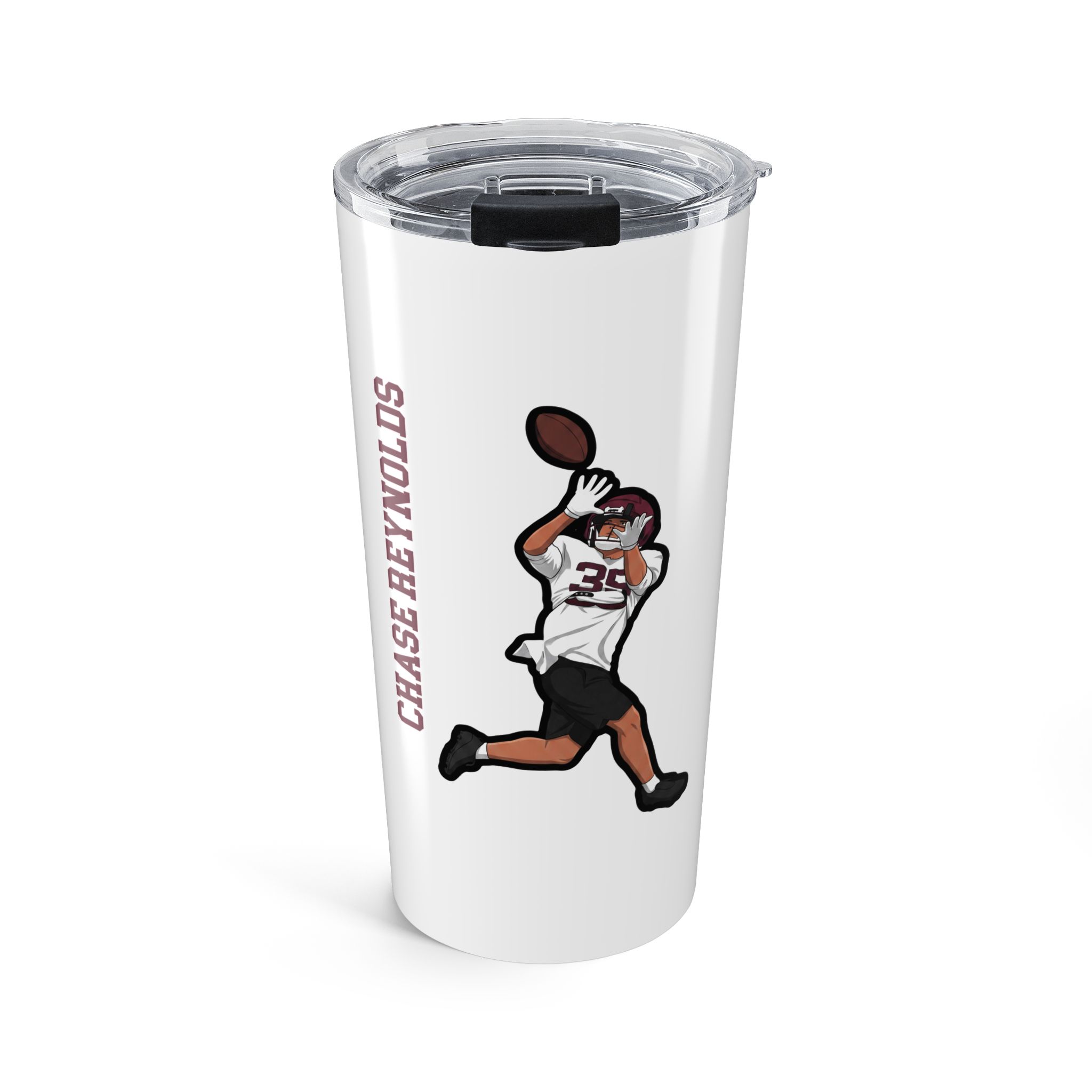 20oz Tumbler — character_name_vertical in Classic