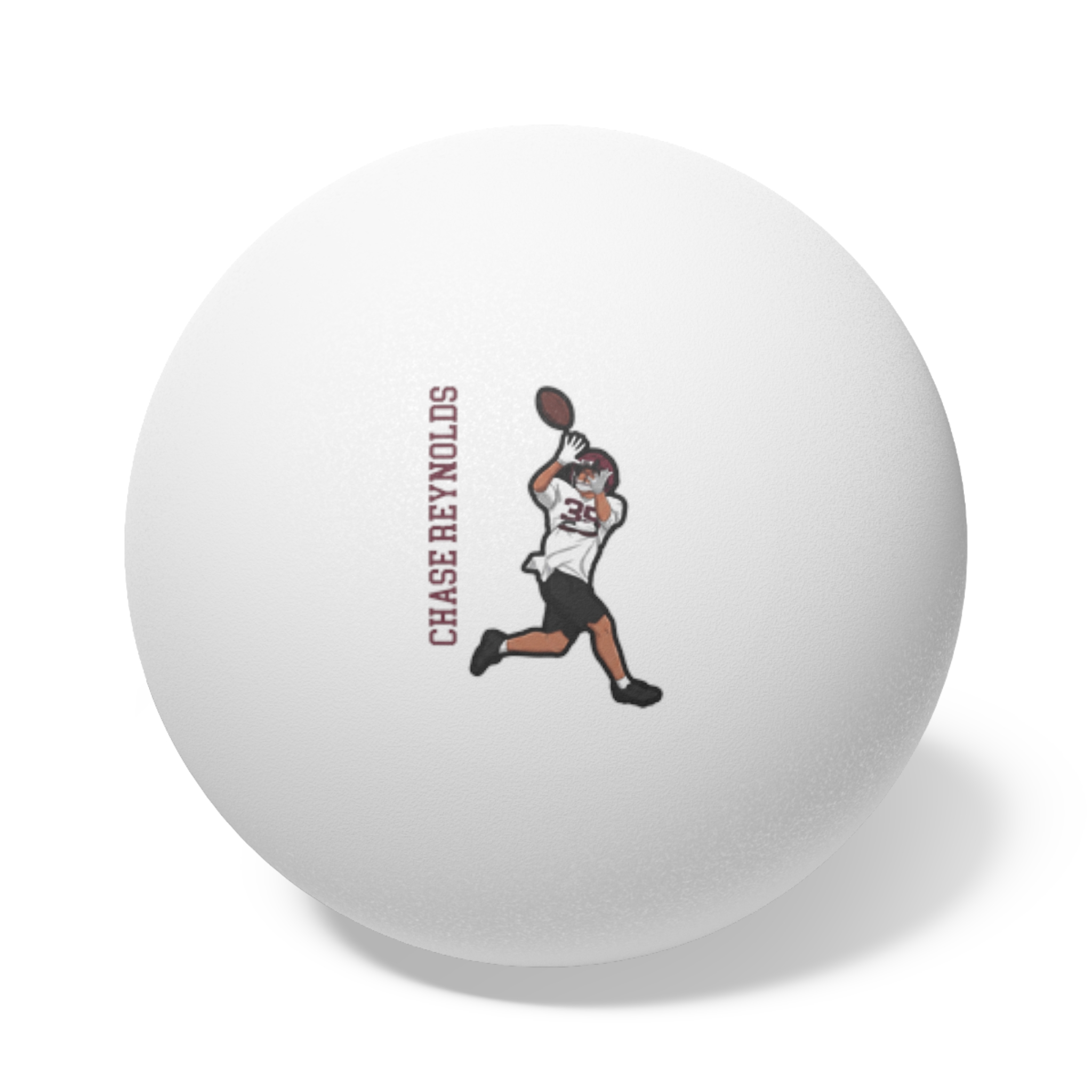 Ping Pong Balls, 6 pcs — character_name_vertical in White