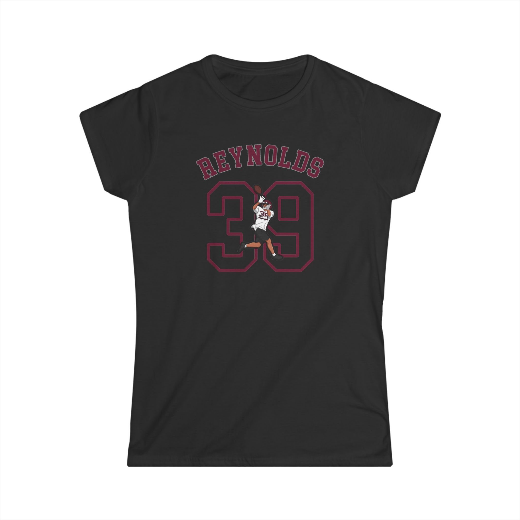 Women's Softstyle Tee — character_shirsey_arch in Black