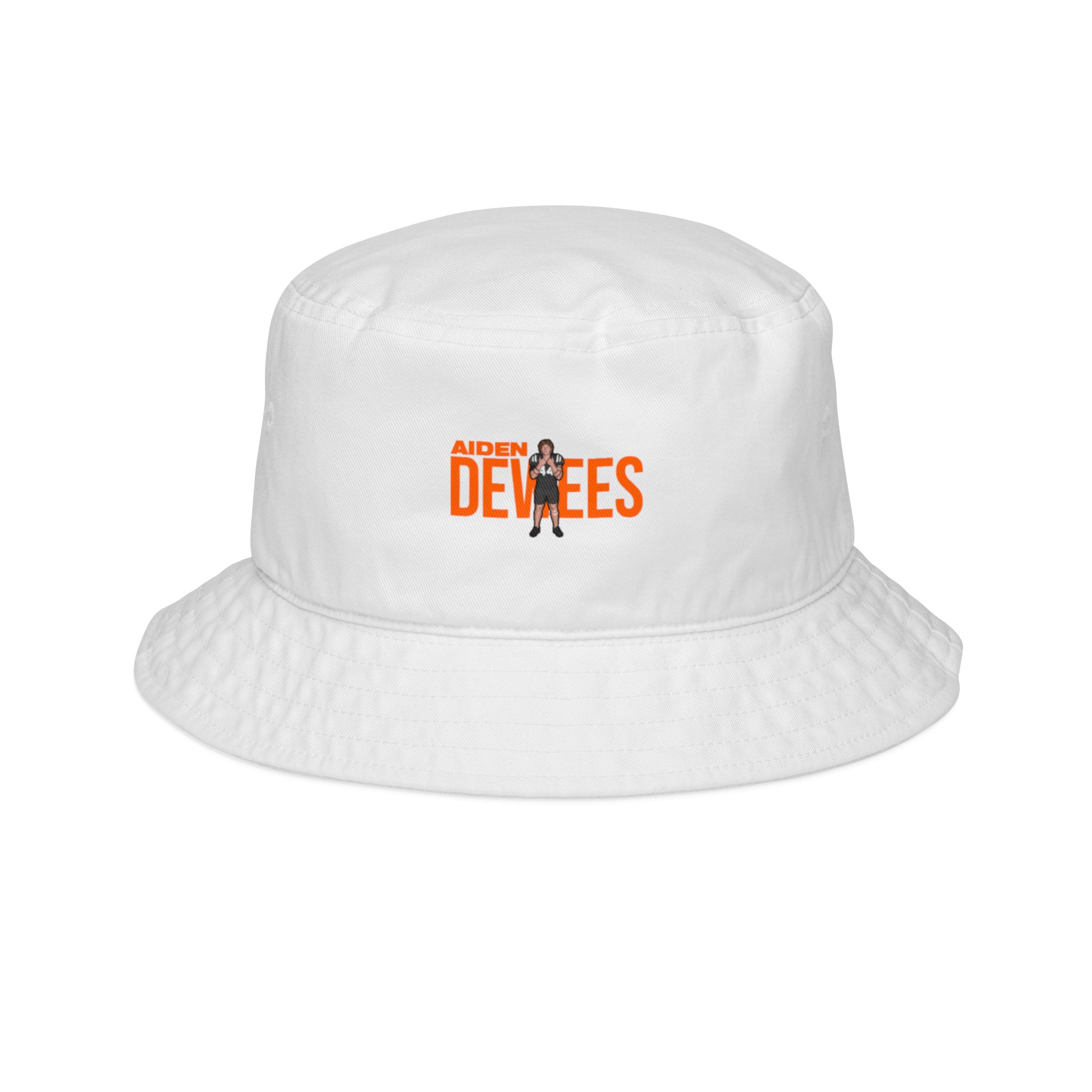 Bucket Hat — character_player_name in White