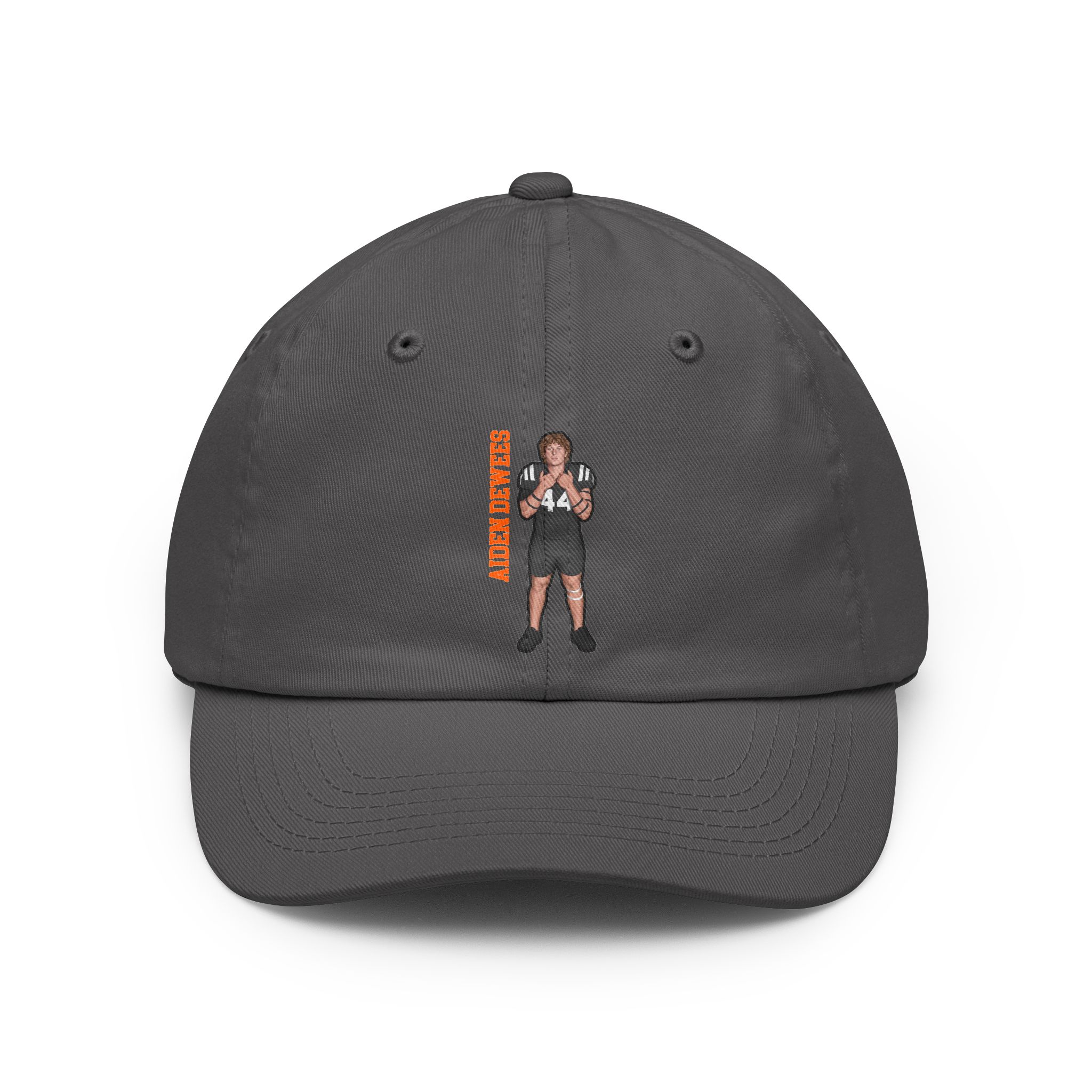 Classic Cap — character_name_vertical in Grey