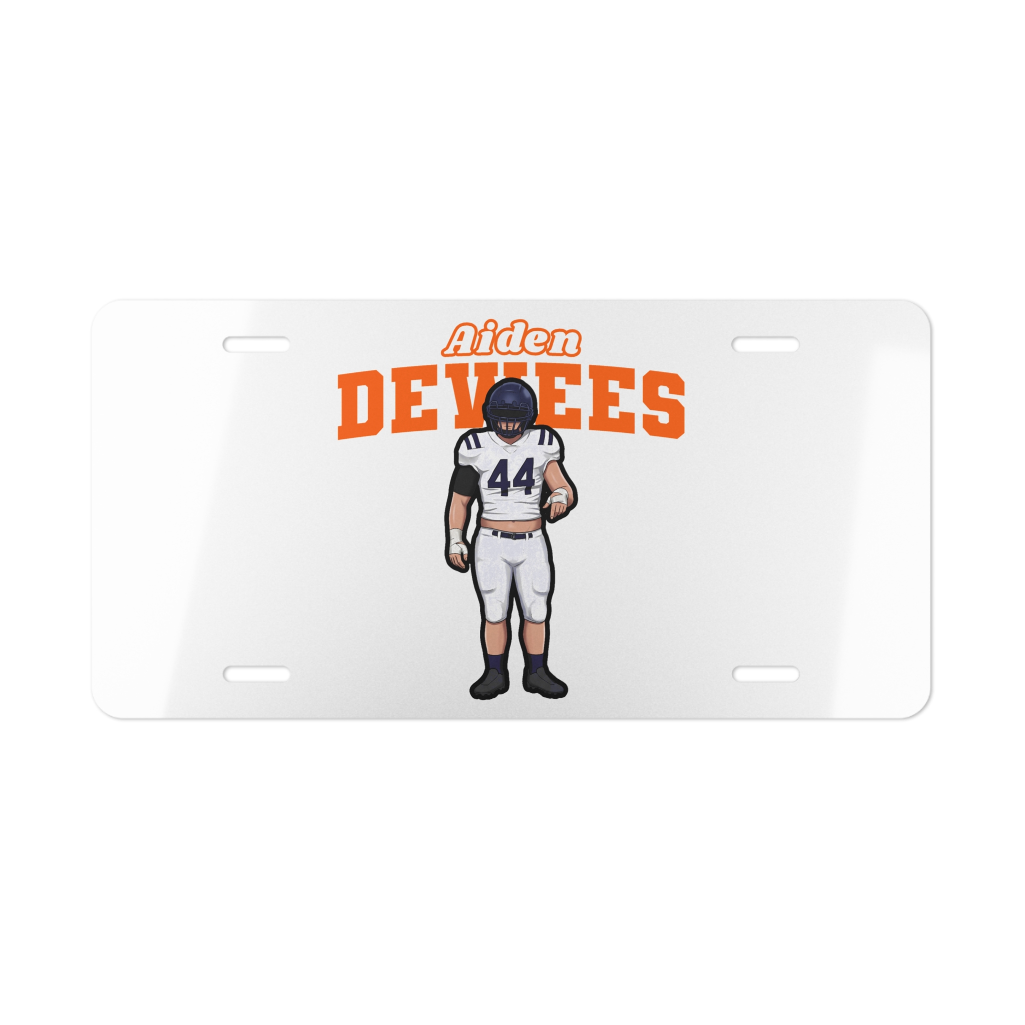 License Plate — character_name_arch in Classic
