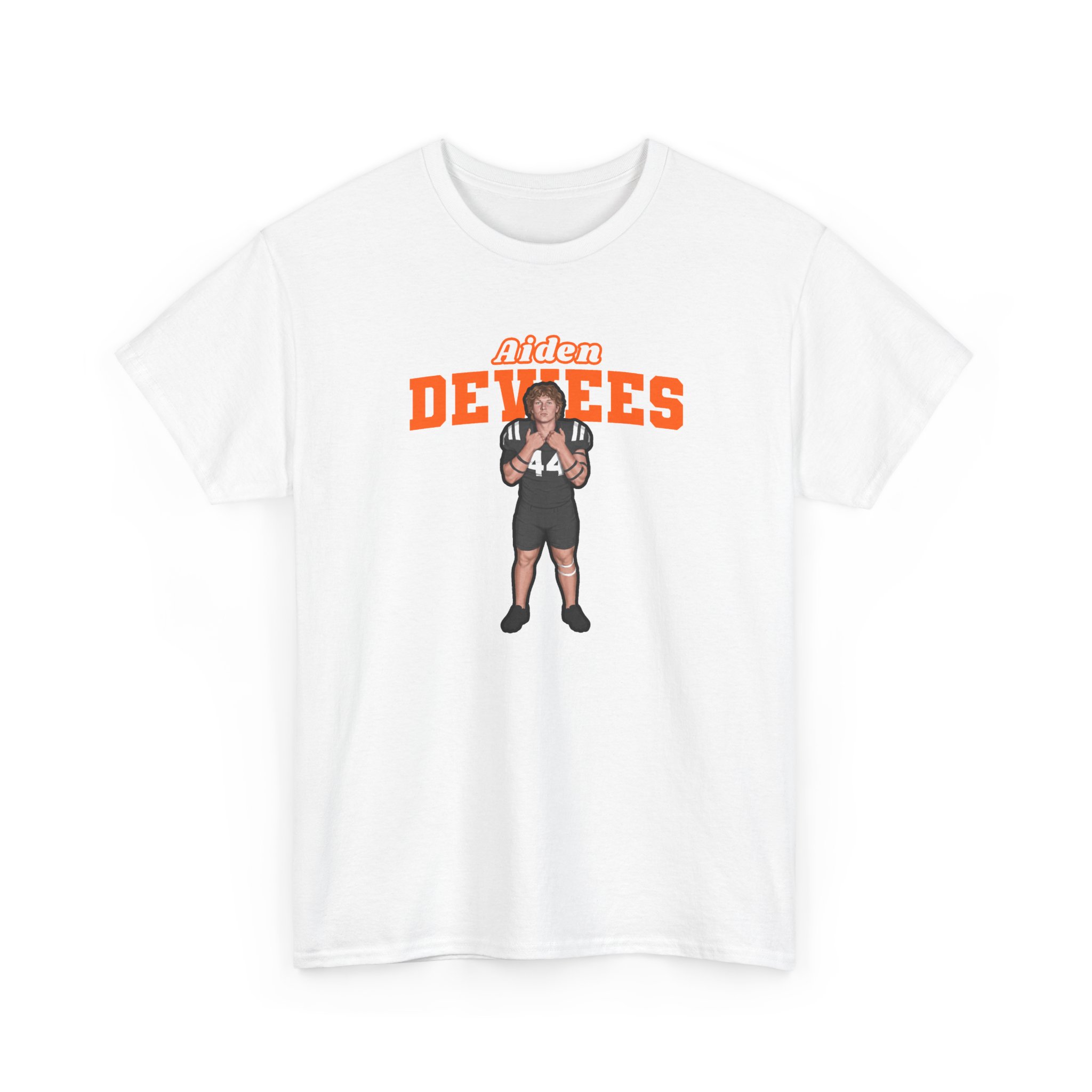 Tee — character_name_arch in White