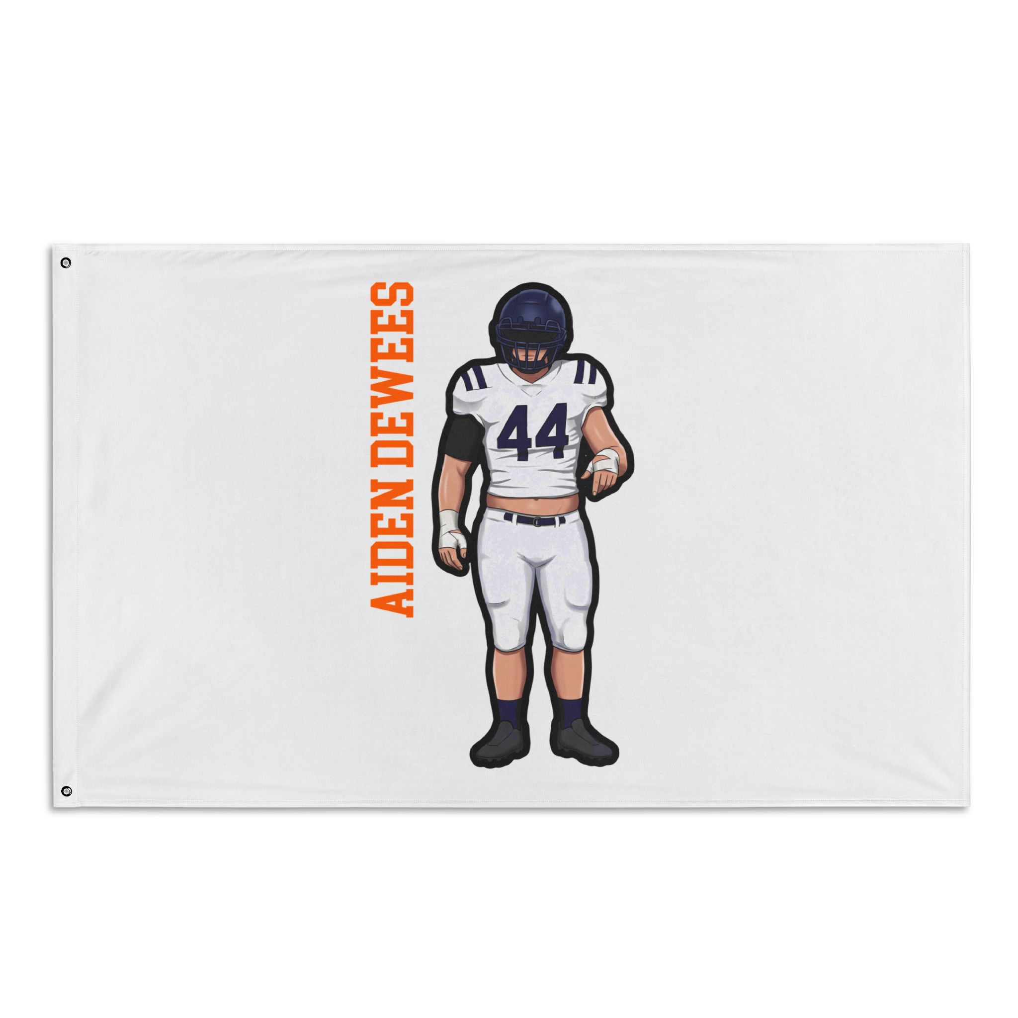 Flag (35 × 56 in) — character_name_vertical in Classic