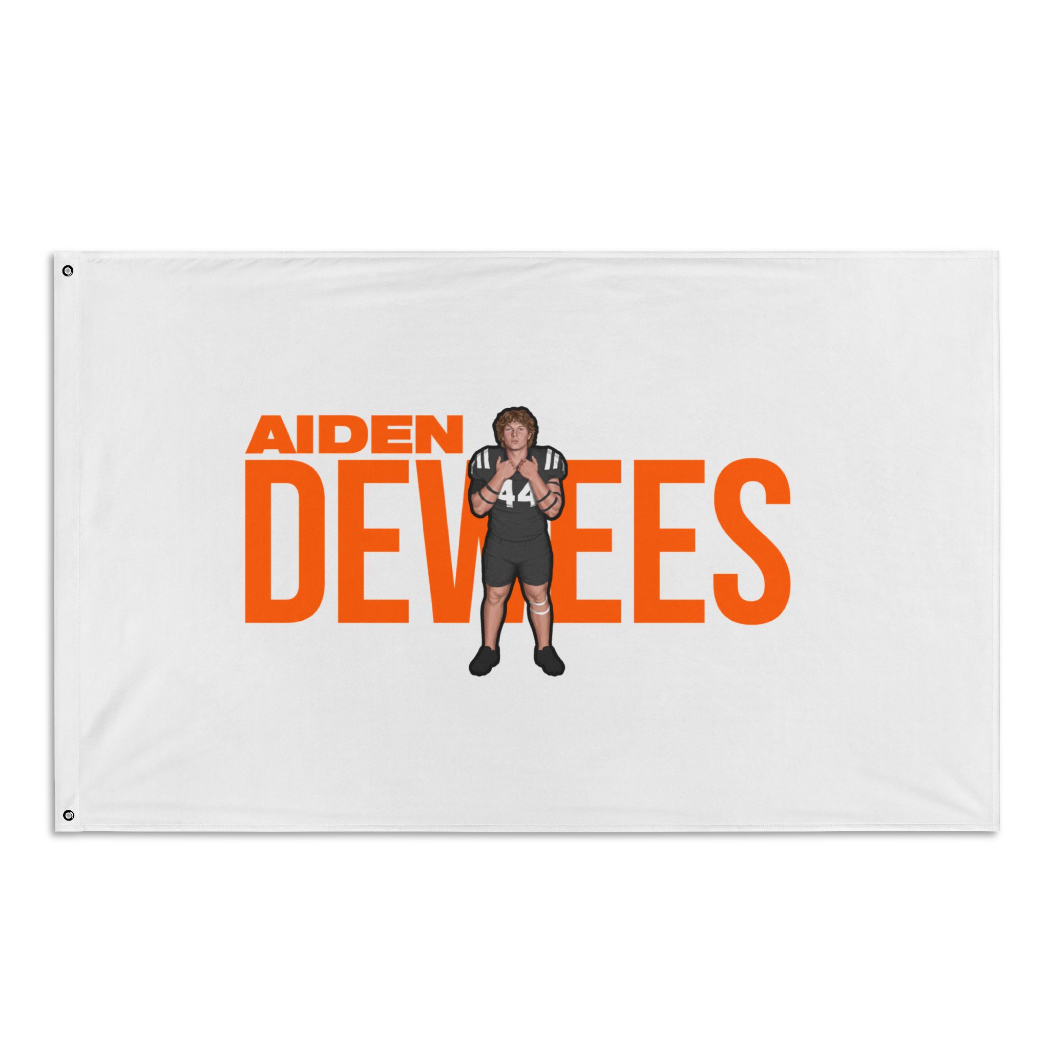 Flag (35 × 56 in) — character_player_name in Classic