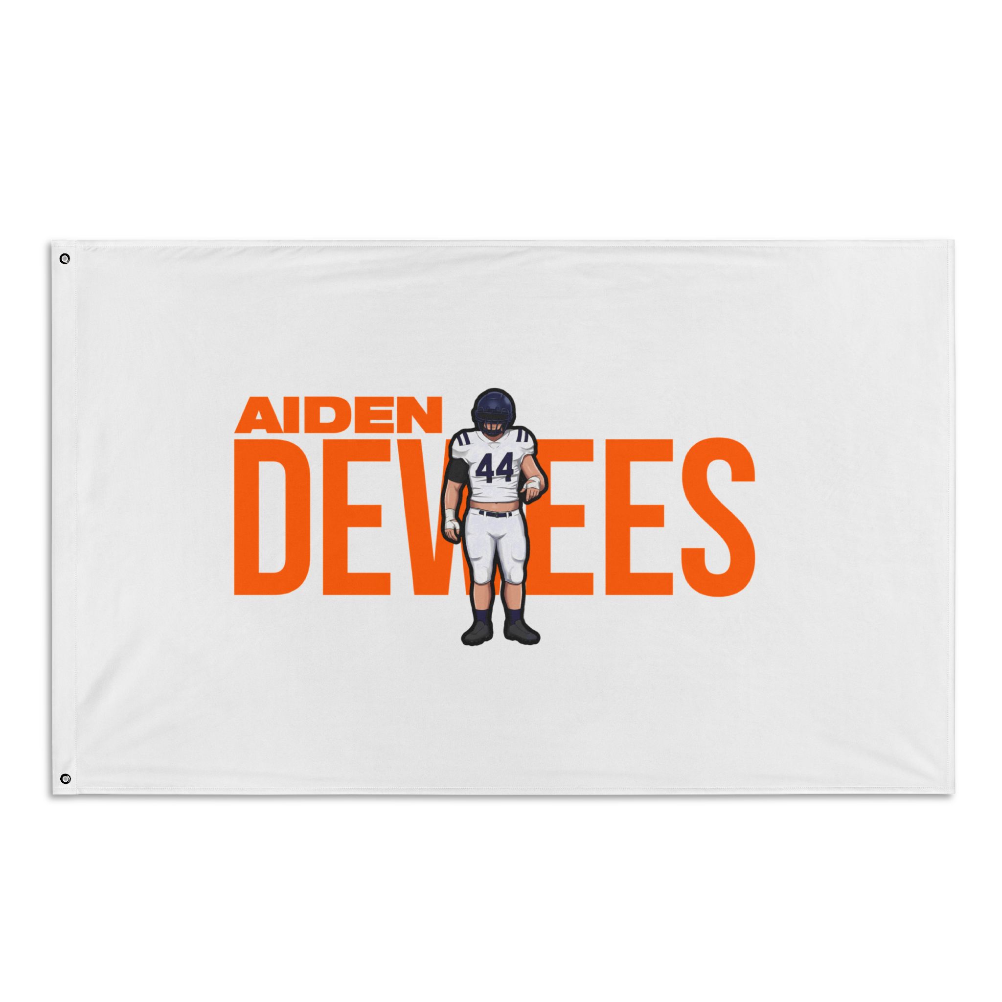 Flag (35 × 56 in) — character_player_name in Classic