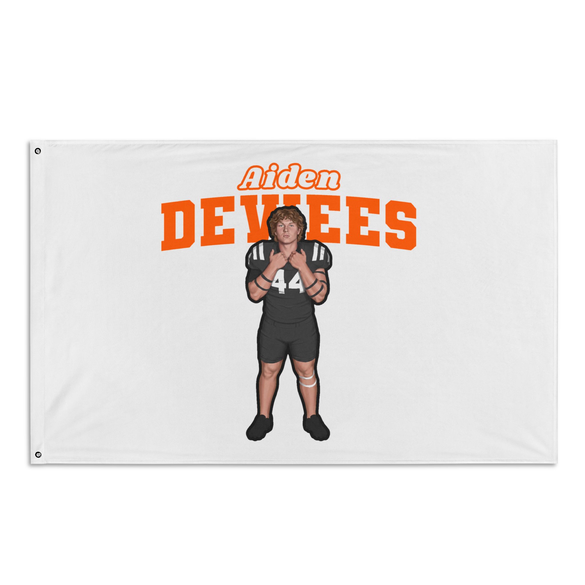 Flag (35 × 56 in) — character_name_arch in Classic