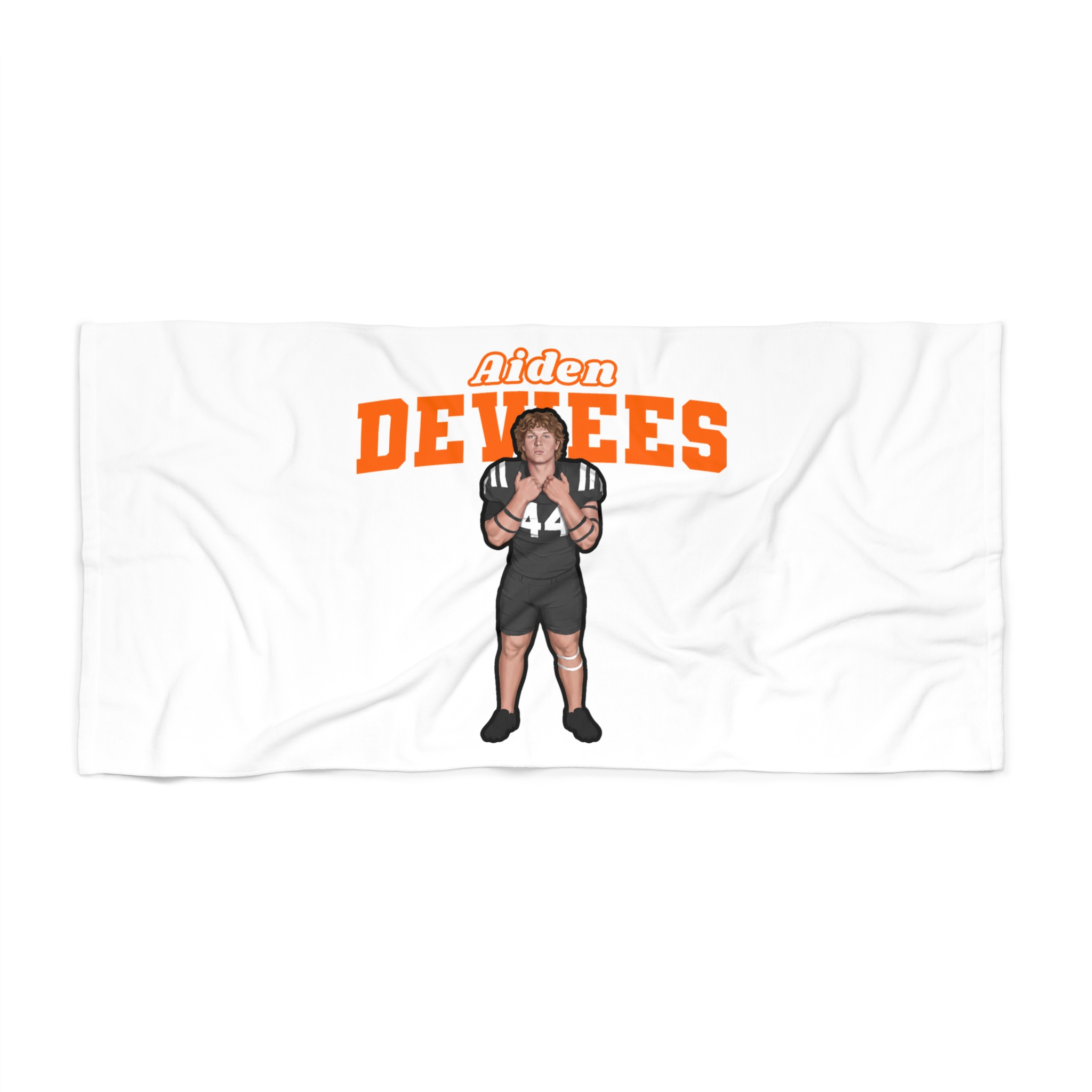 Beach Towel — character_name_arch in Classic