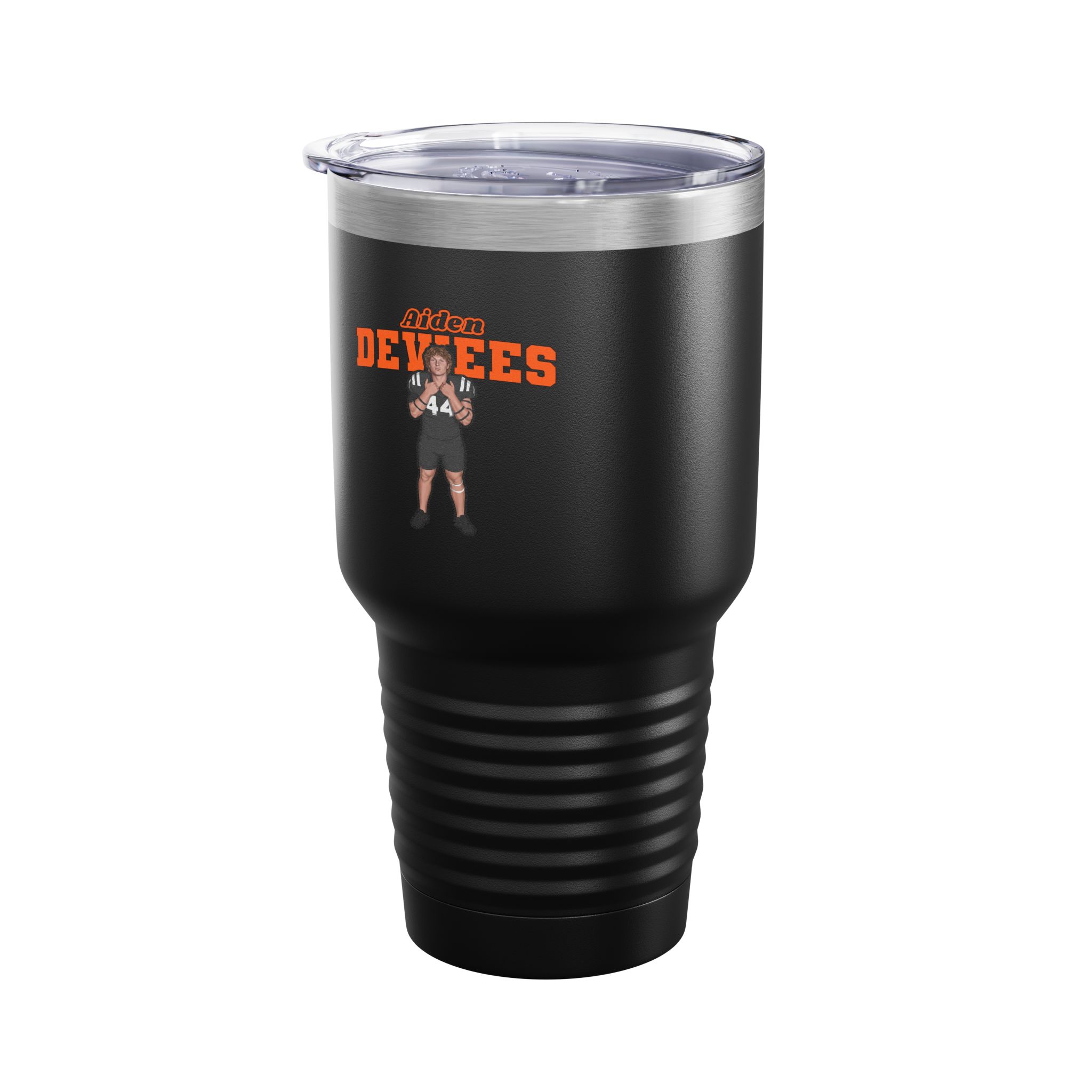 30oz Tumbler — character_name_arch in Black