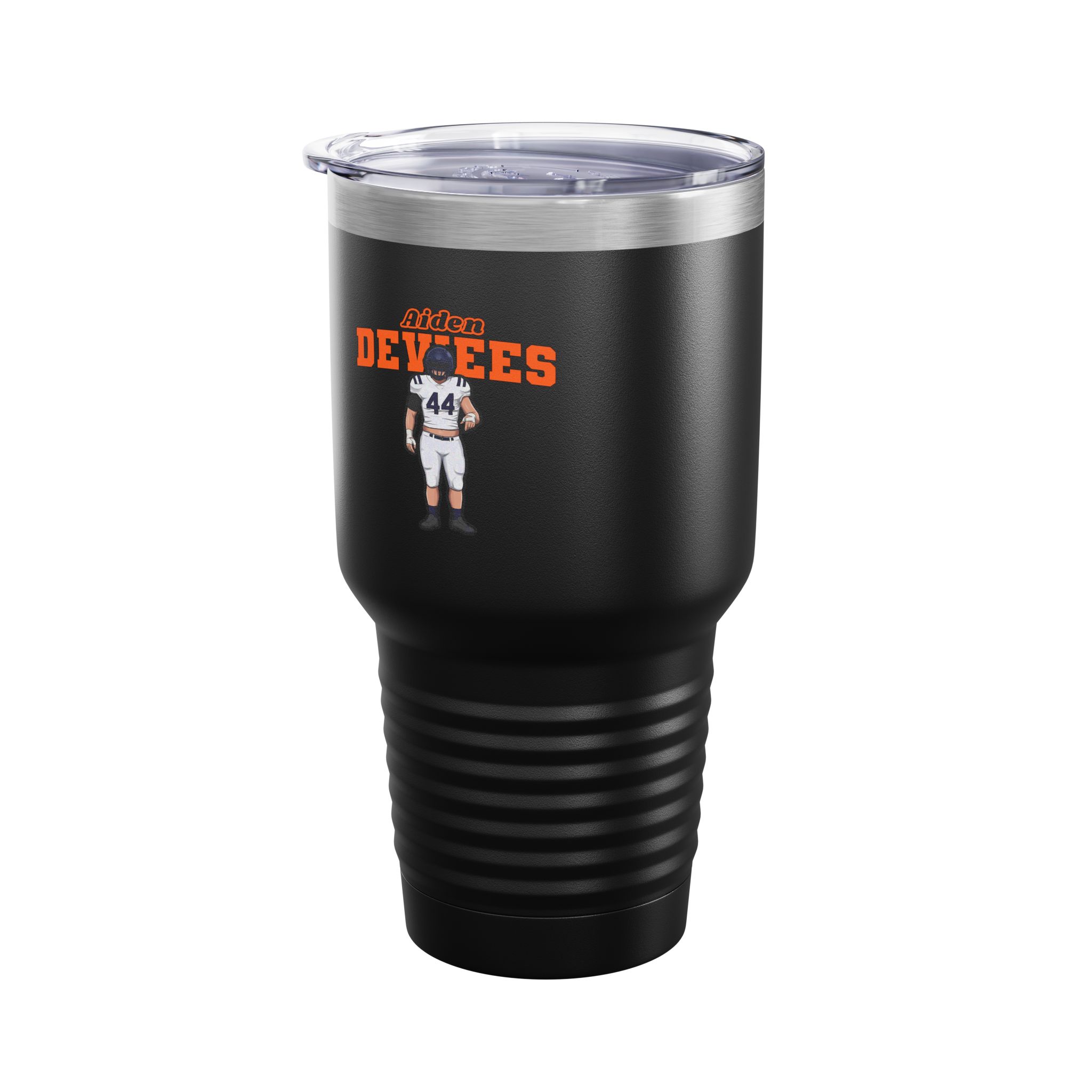 30oz Tumbler — character_name_arch in Black