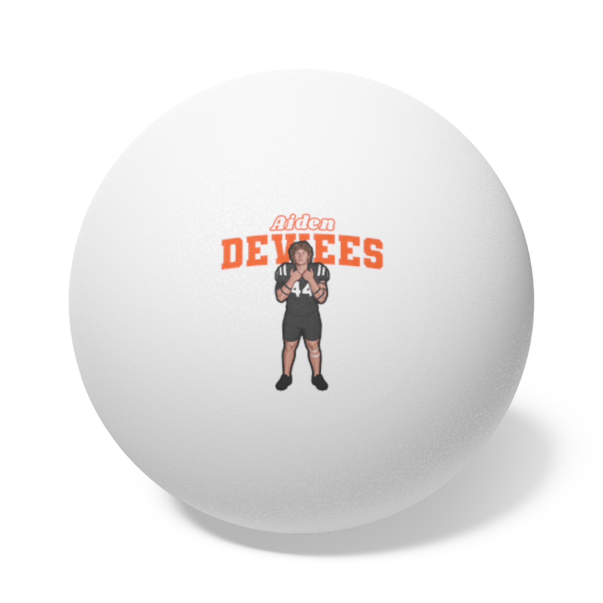 Ping Pong Balls, 6 pcs — character_name_arch in White