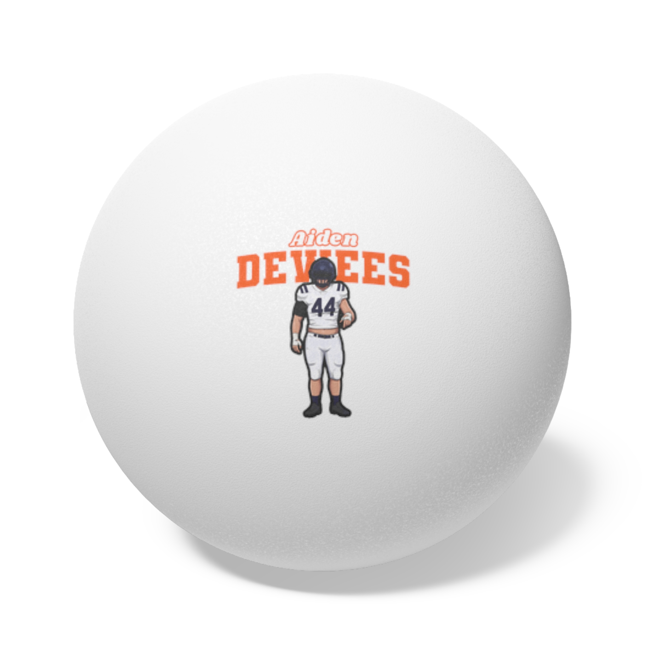 Ping Pong Balls, 6 pcs — character_name_arch in White