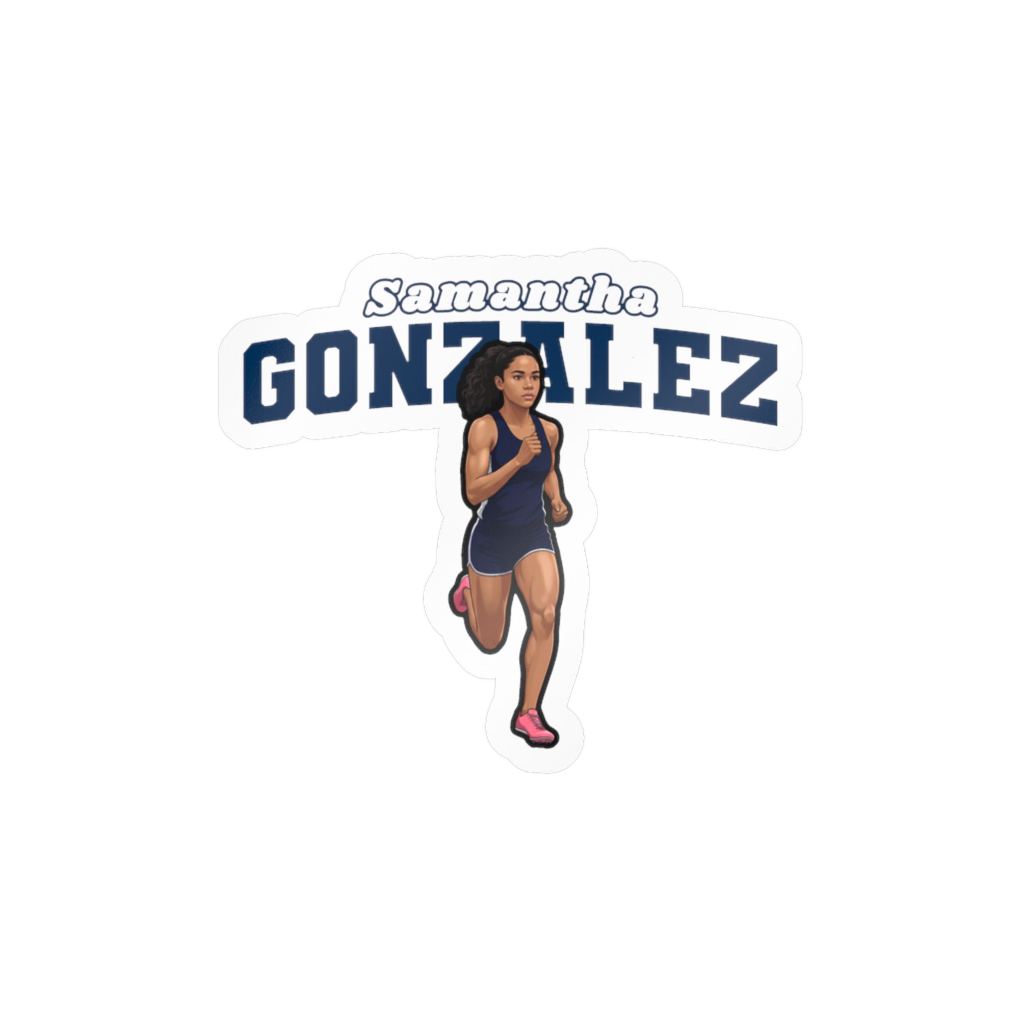Vinyl Sticker — character_name_arch in Classic