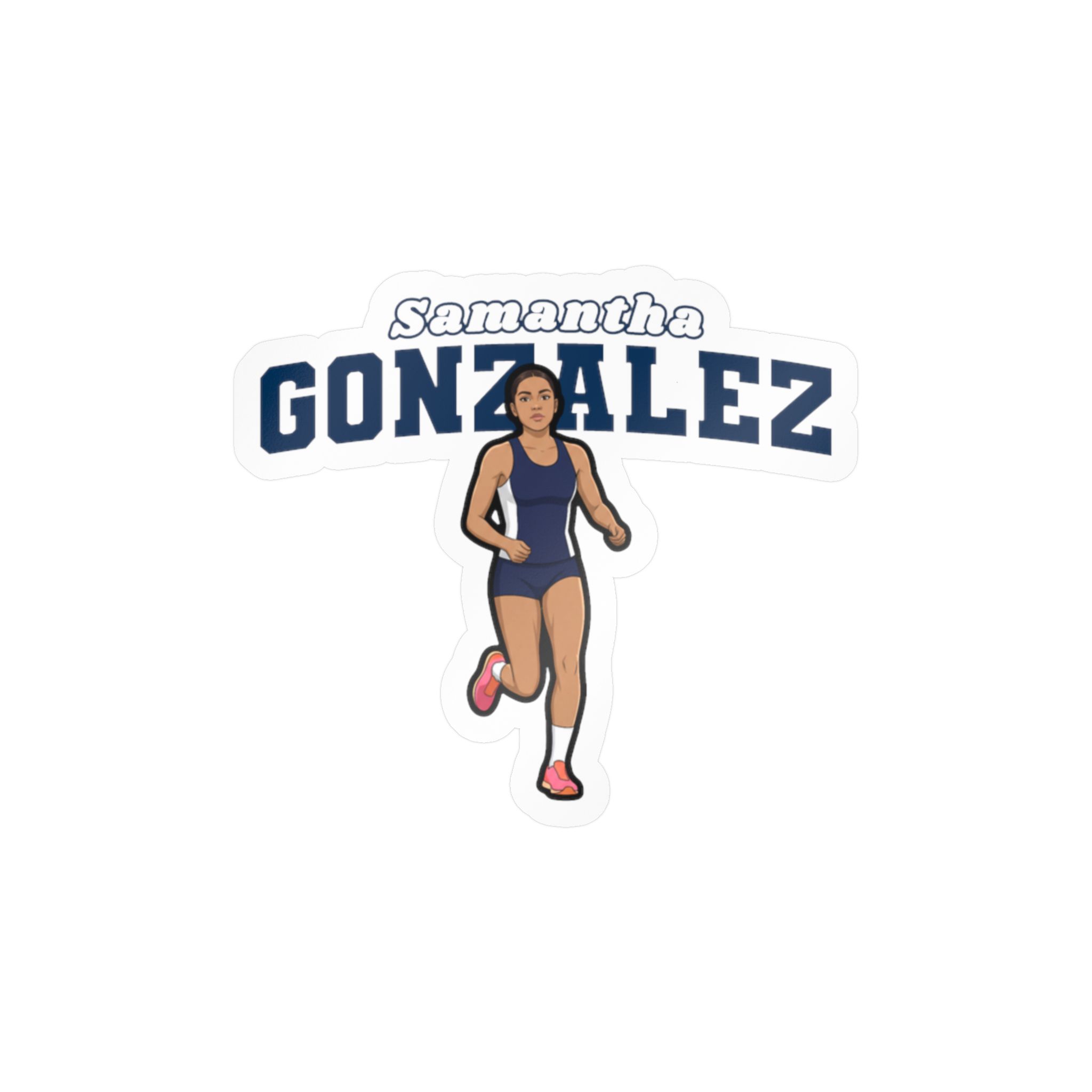 Vinyl Sticker — character_name_arch in Classic
