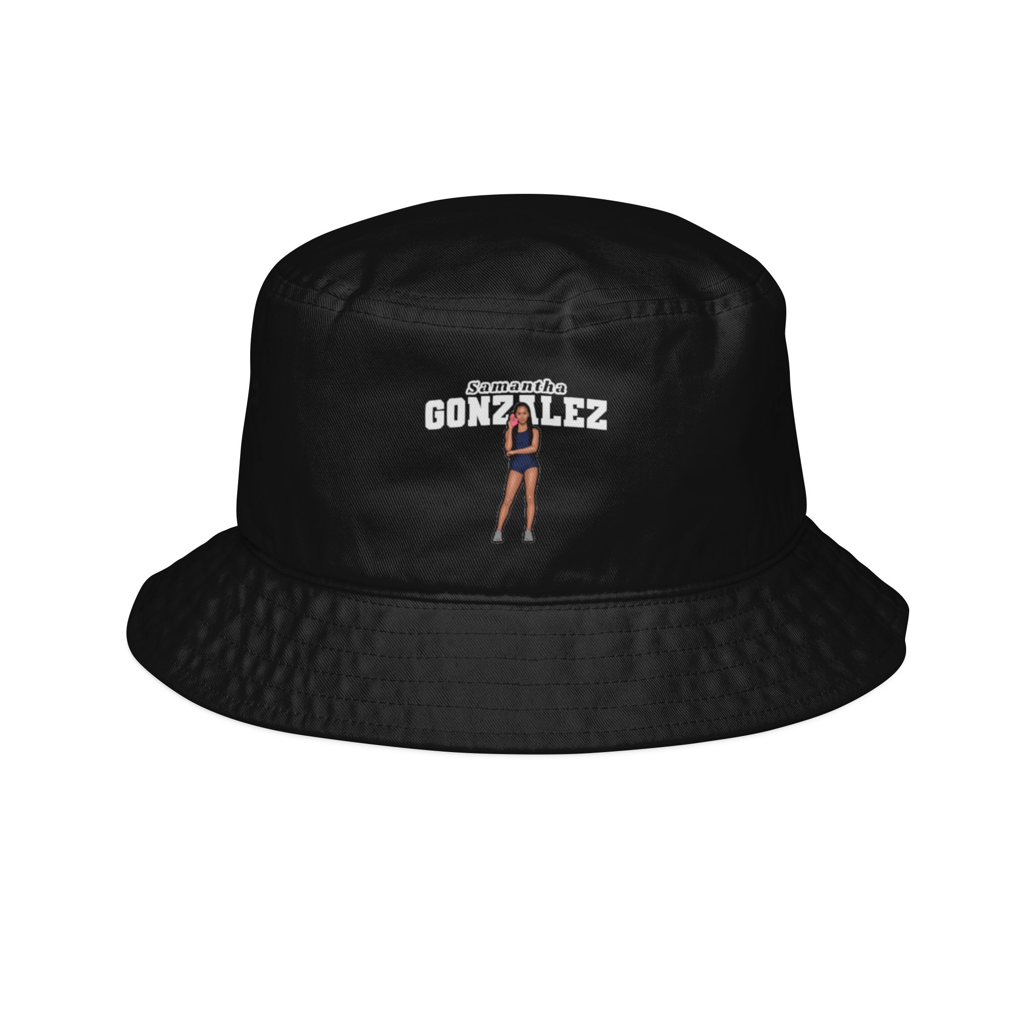 Bucket Hat — character_name_arch in Black