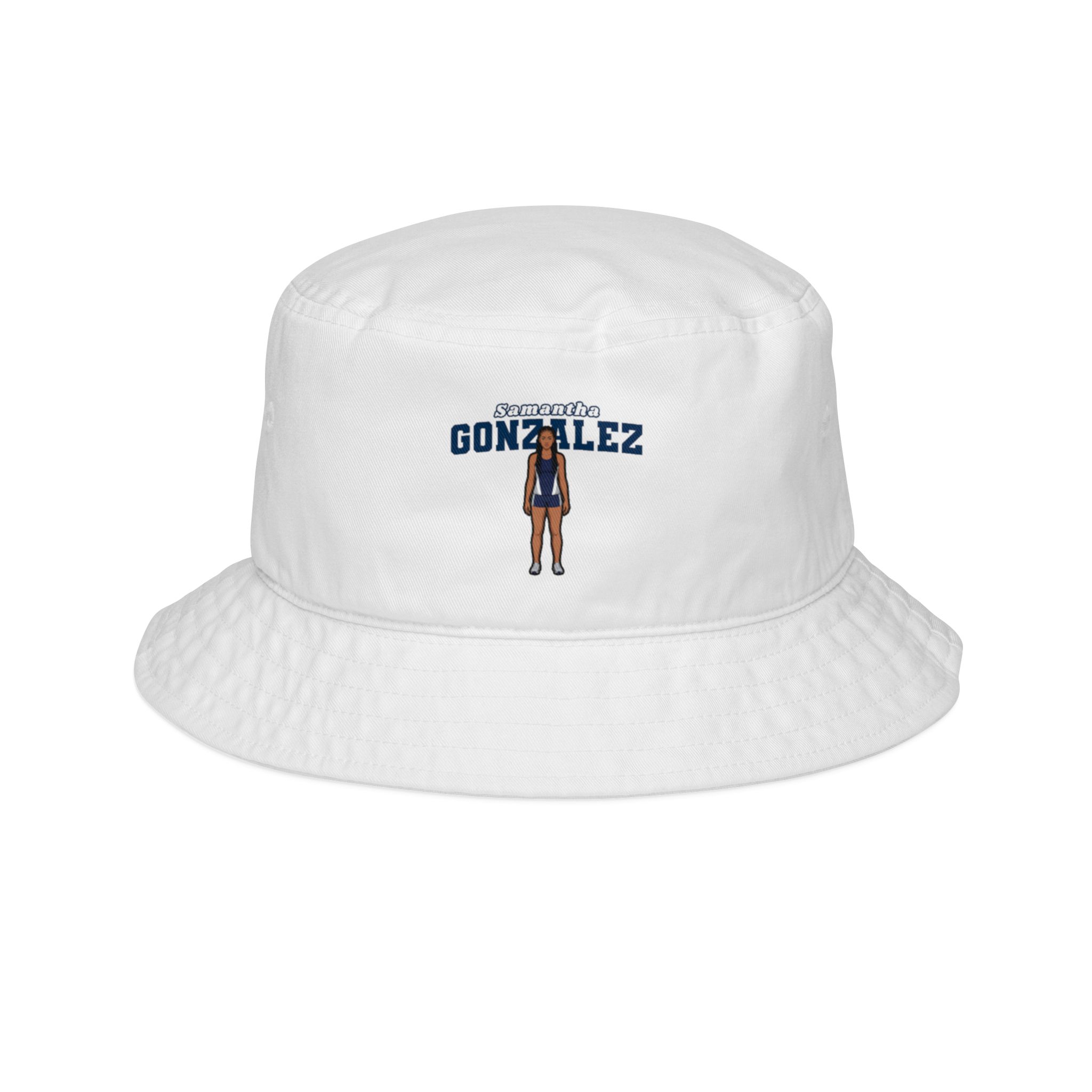 Bucket Hat — character_name_arch in White