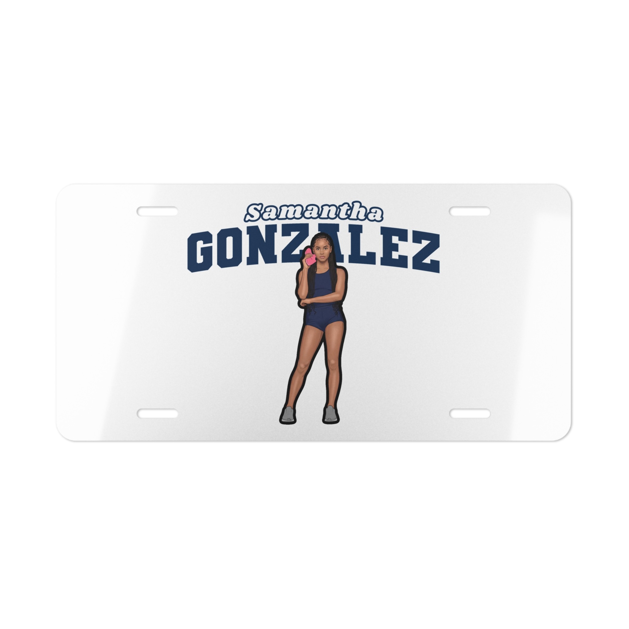 License Plate — character_name_arch in Classic
