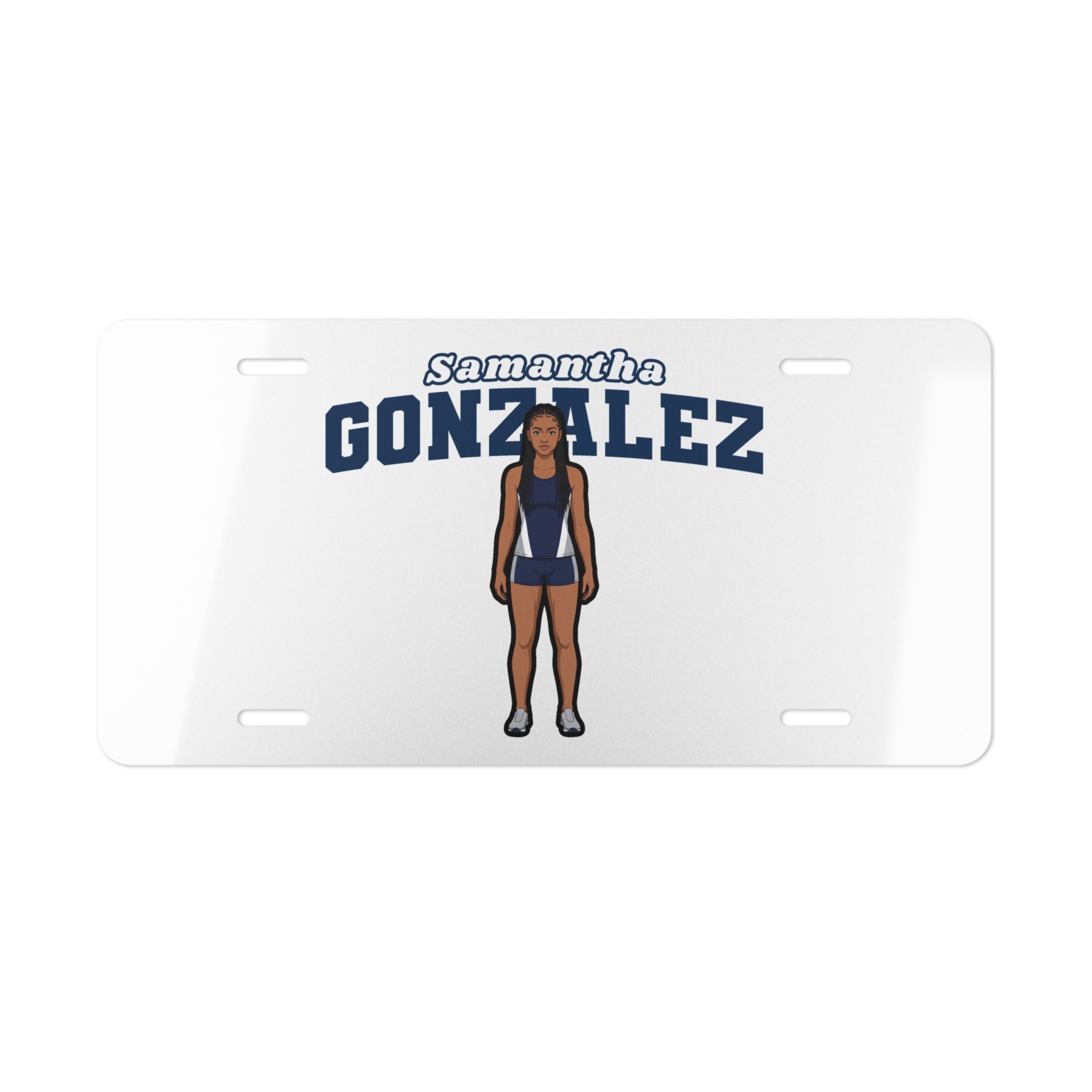 License Plate — character_name_arch in Classic