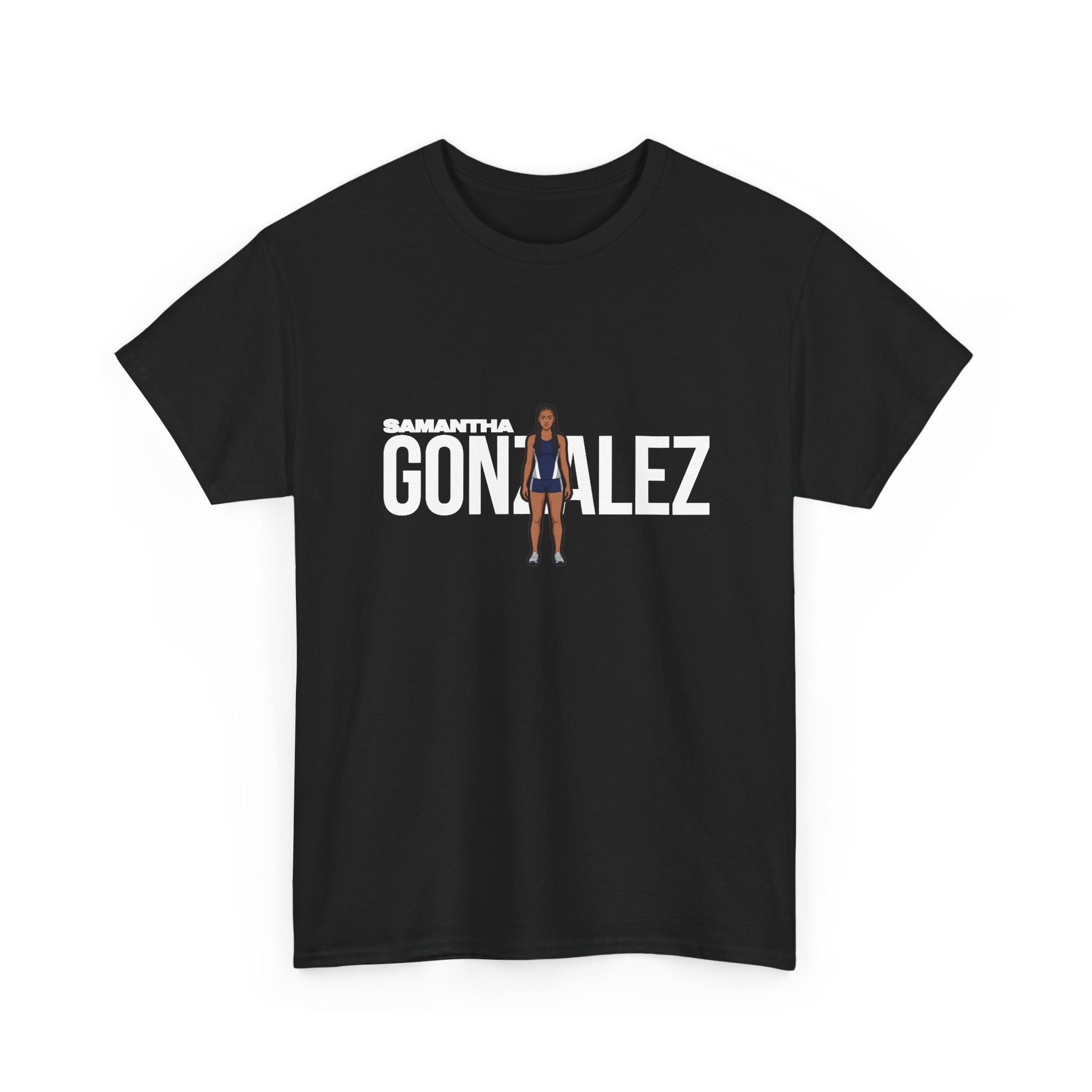 Tee — character_player_name in Black